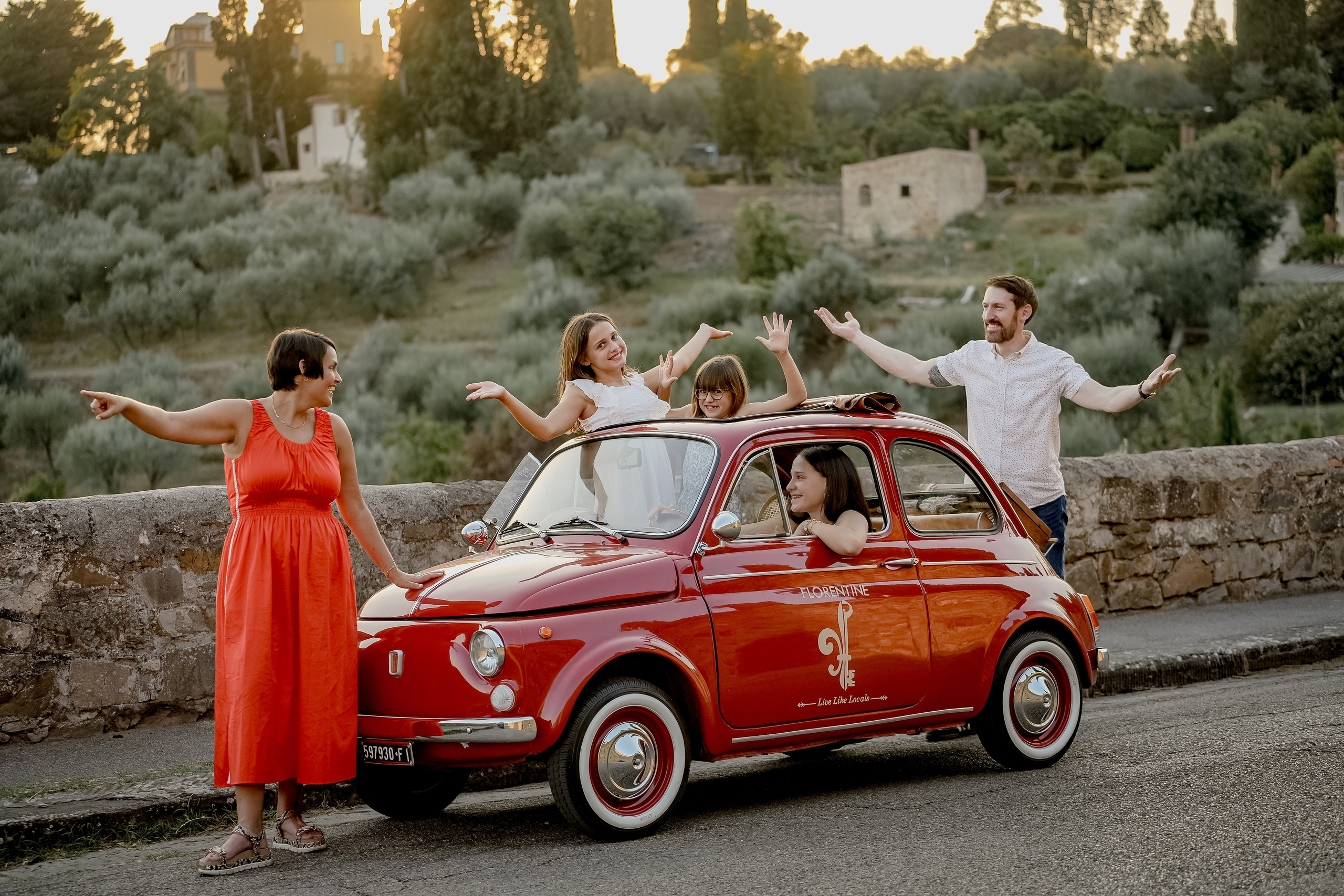 Fiat 500. Stefano Passerini Editorial Wedding Photographer in Italy