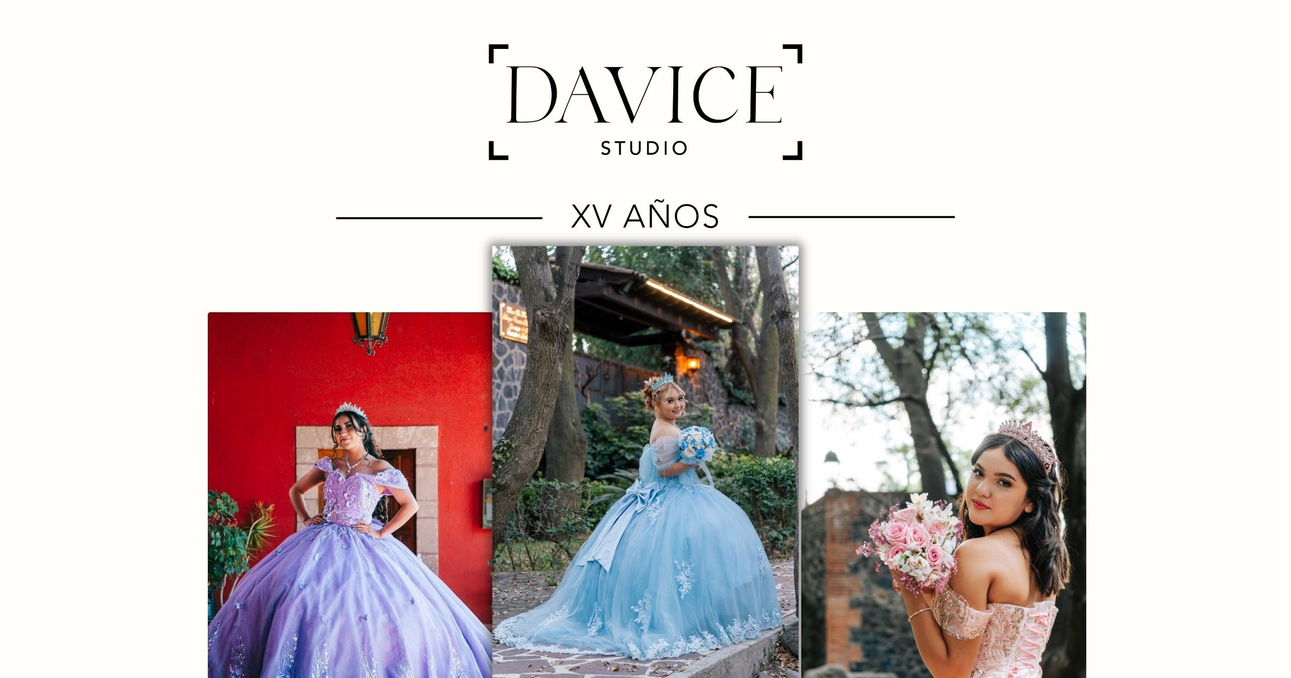 XV AÑOS - DAVICE STUDIO. Davice Studio