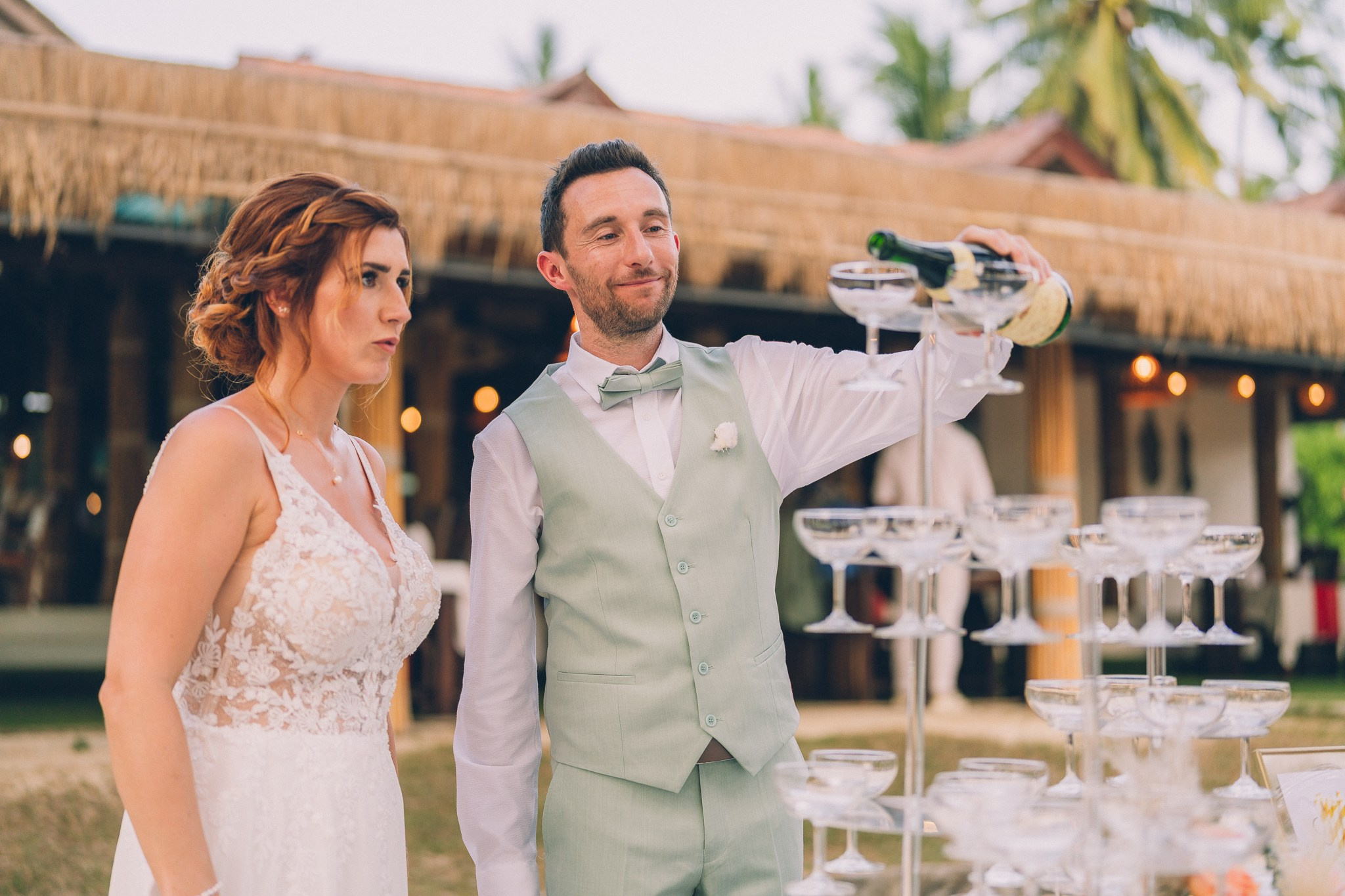 Chloe and Jimmy. Wedding on Koh Samui, Thailand