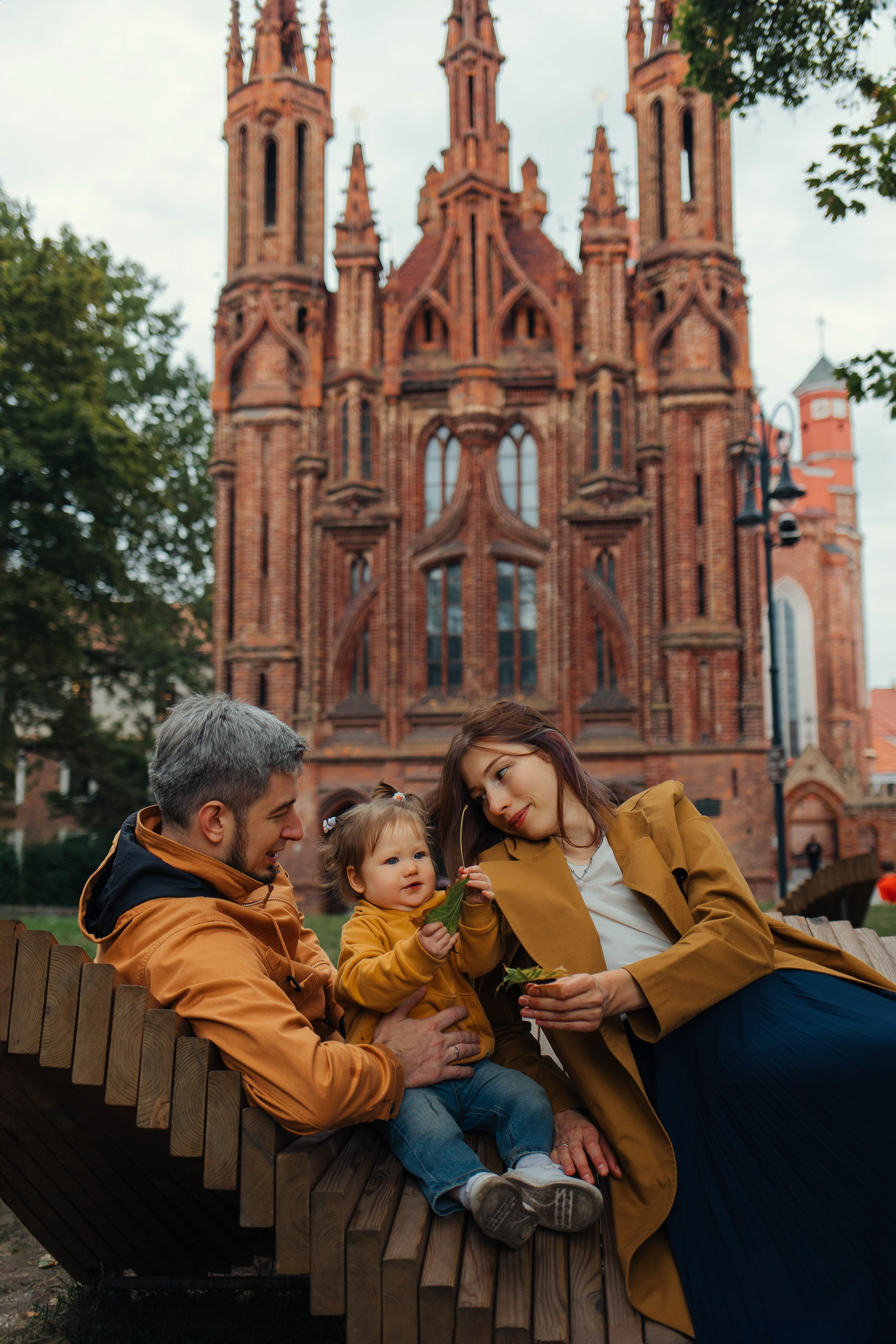 Тёплые моменты на улочках Вильнюса. Семейный и детский фотограф в Вильнюсе Светлана Наумова