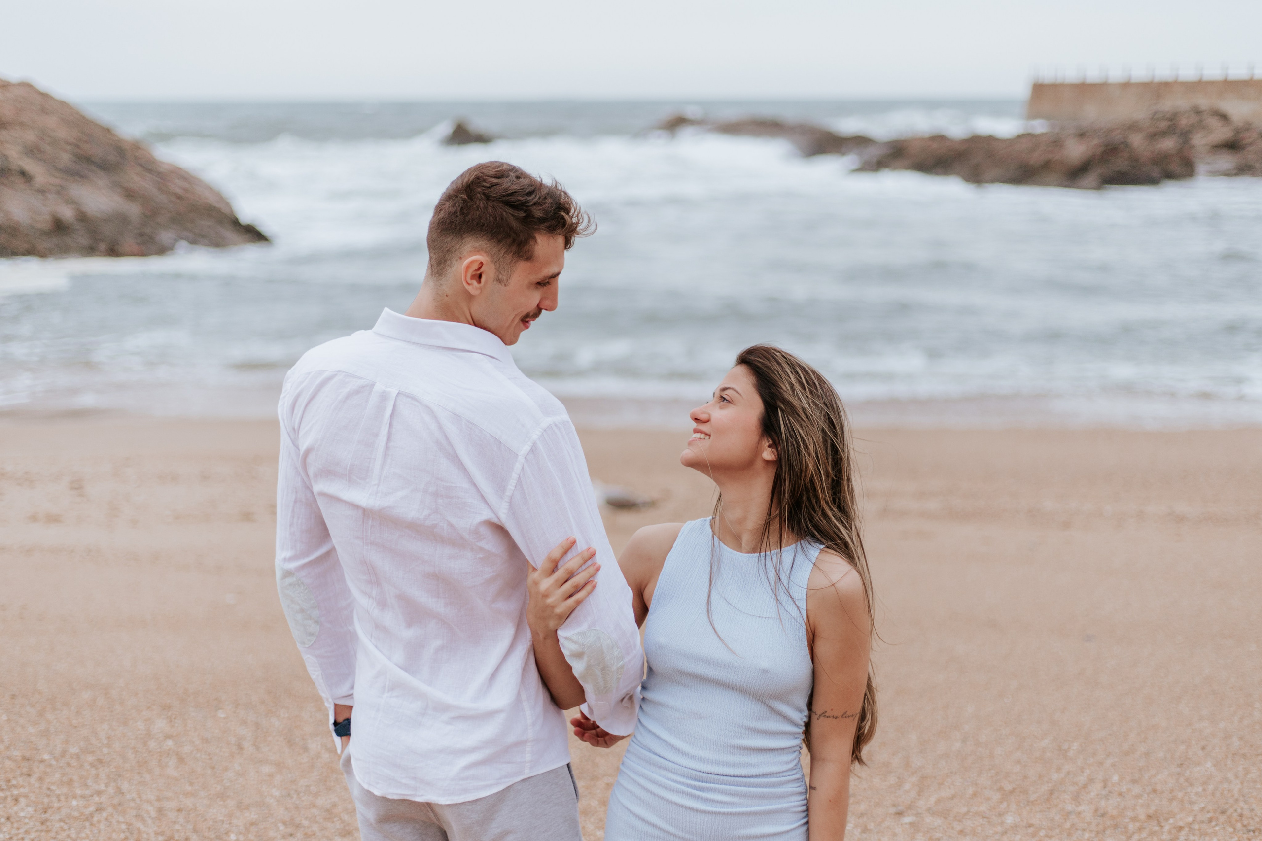 Amanda e Lucas. Davi Valente