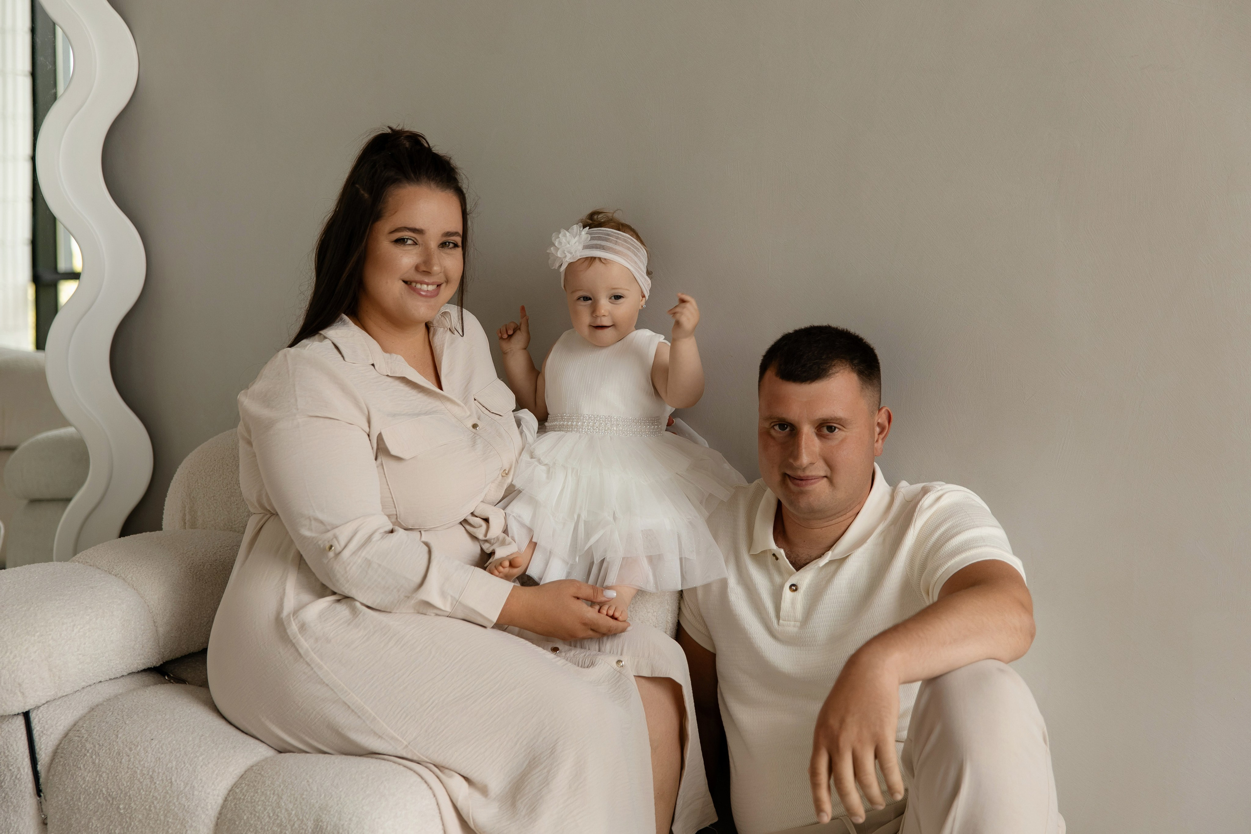 Варя 1 рік. Весільний, сімейний фотограф Варшава