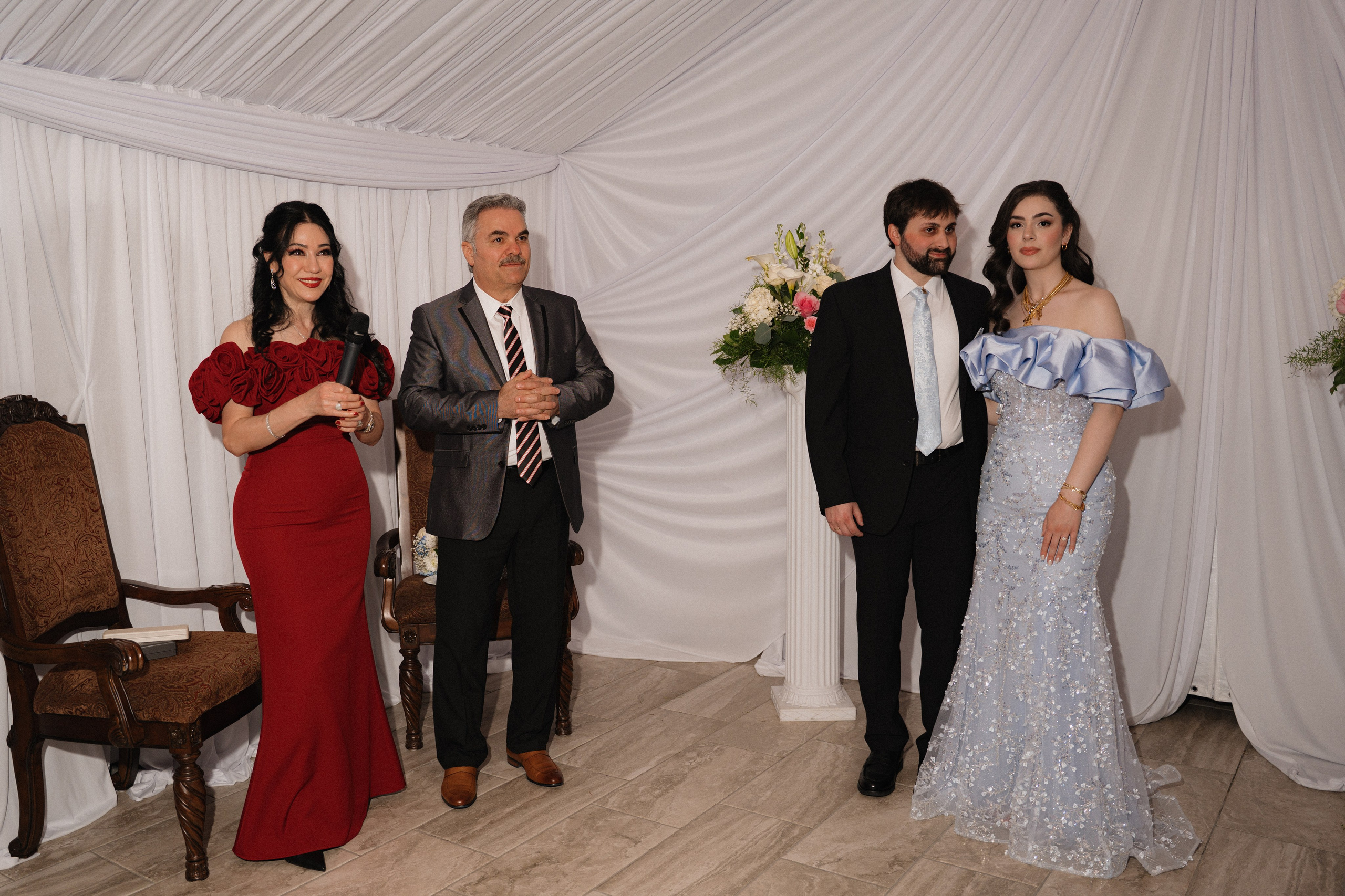 Rani and Noor’s engagement party. Photographer in Washington Sophia D