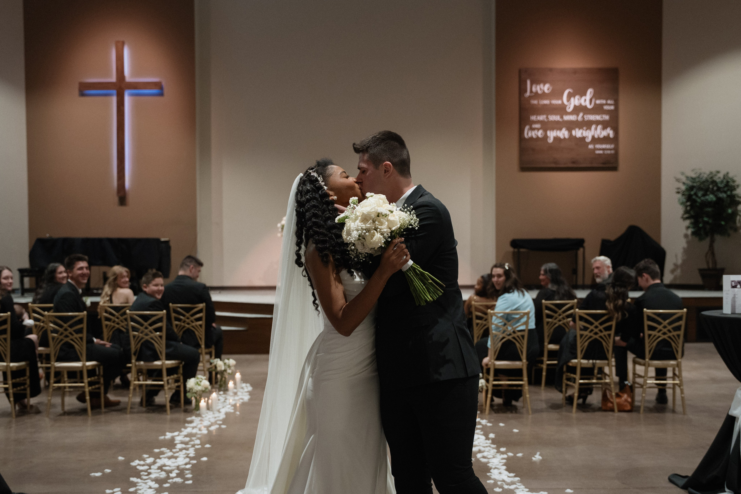 Ketsia and David | Church ceremony. Photographer in Washington Sophia D