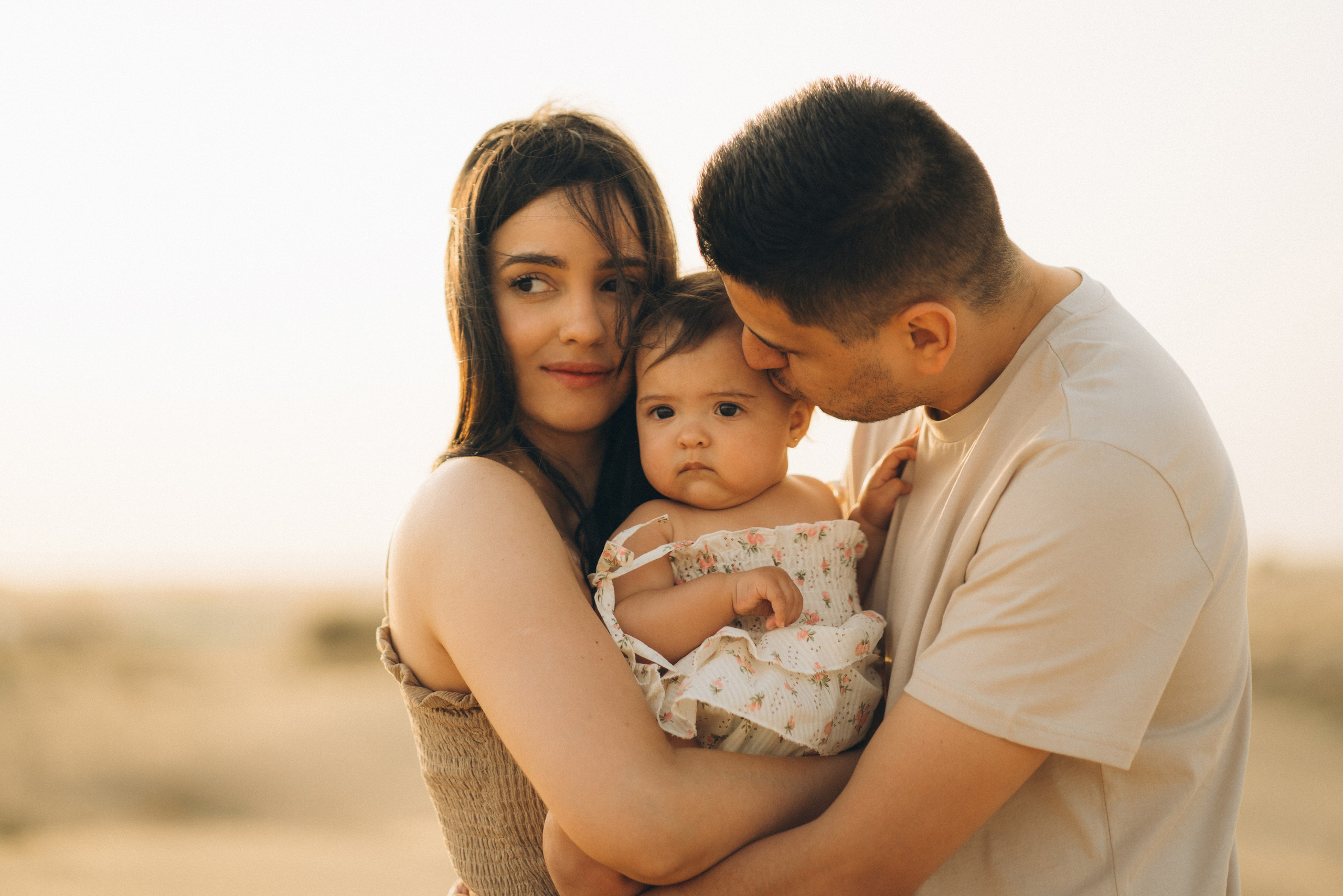 Sunset in the desert. Angela Iakovleva — Family Photographer in Dubai