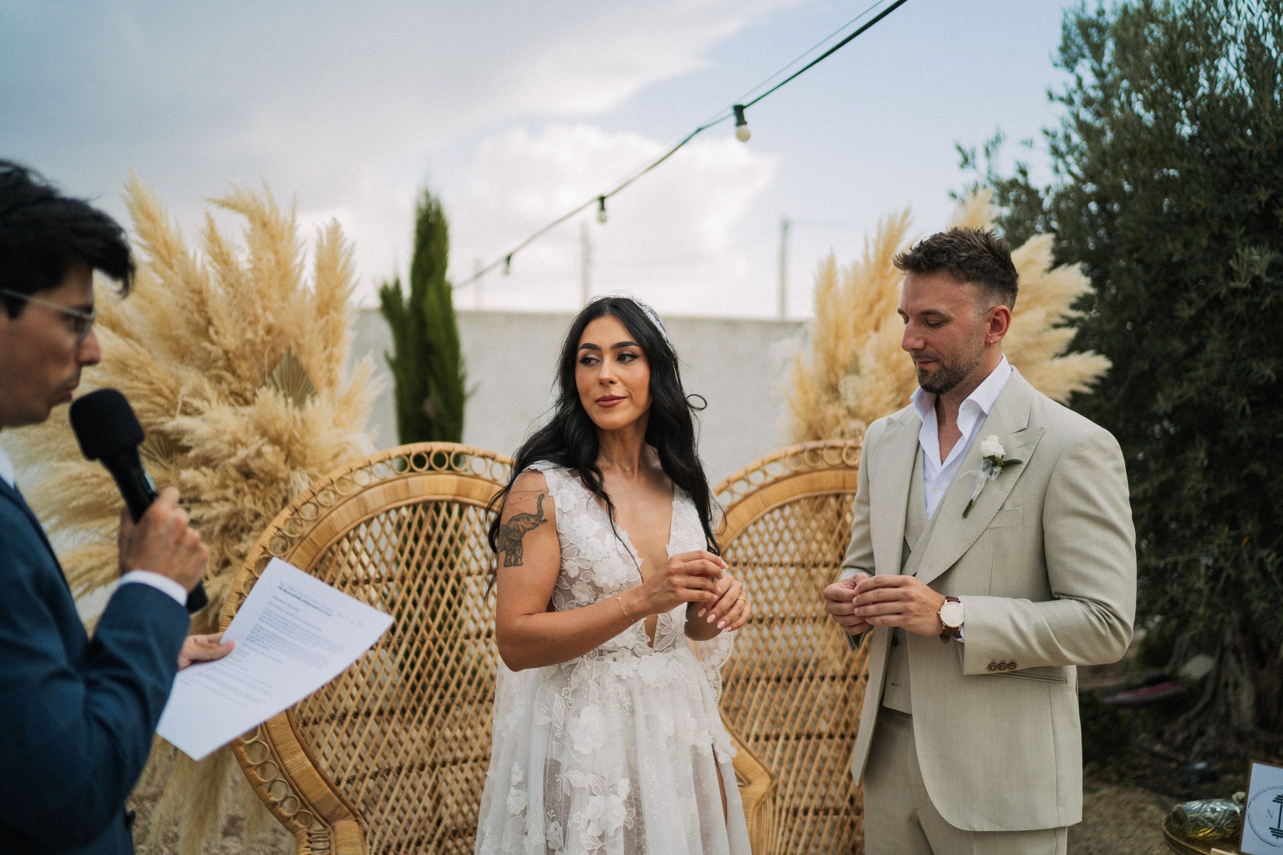 Nerea y Samuel. Christian García