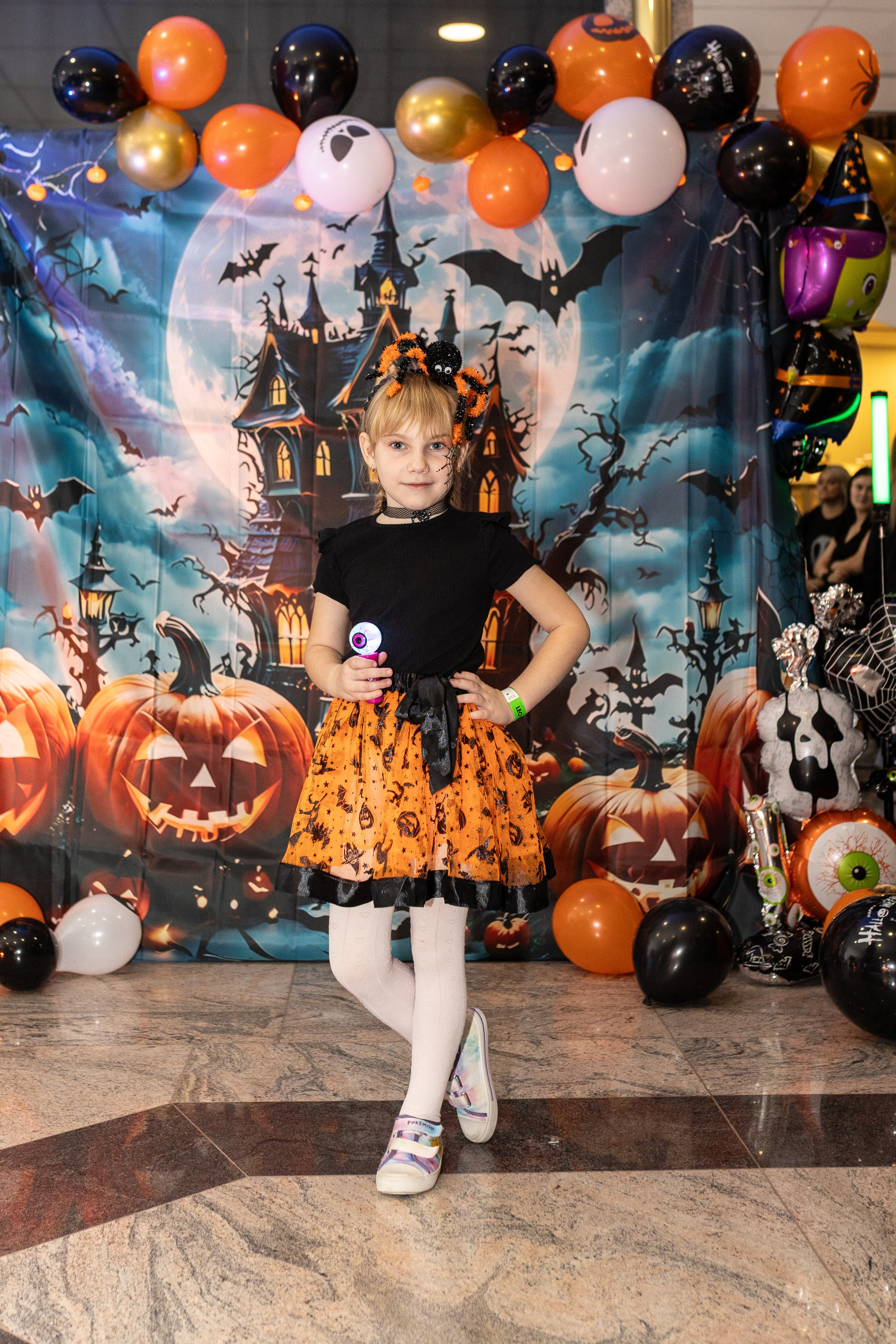 Leo dance studio Helloween 2025. Семейный и детский фотограф в Варшаве Мила Бобровская