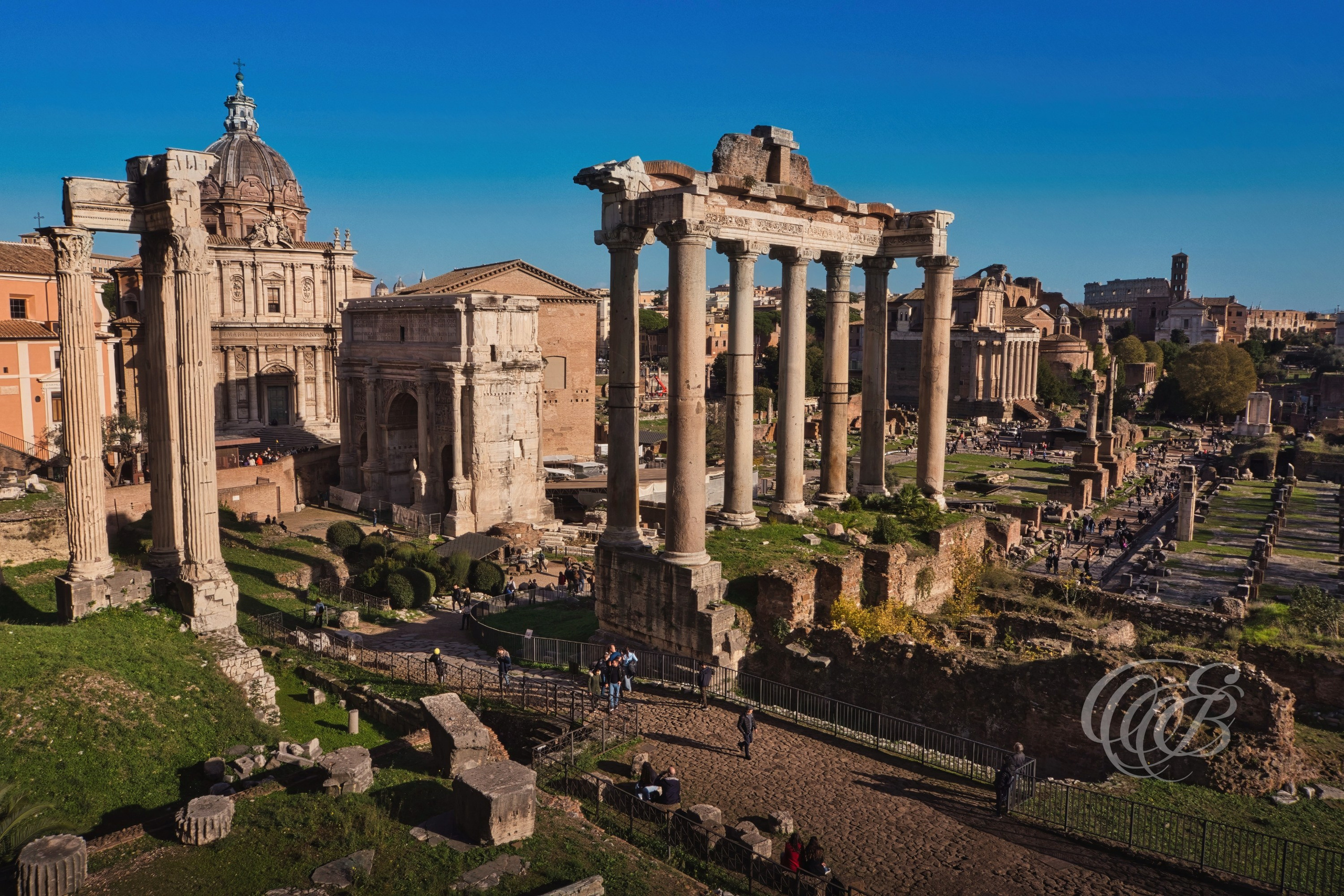 Photography of Italy — Rome, Views of the Roman Forum — Eduardo Bartoli Fine Art & Travel Photography
