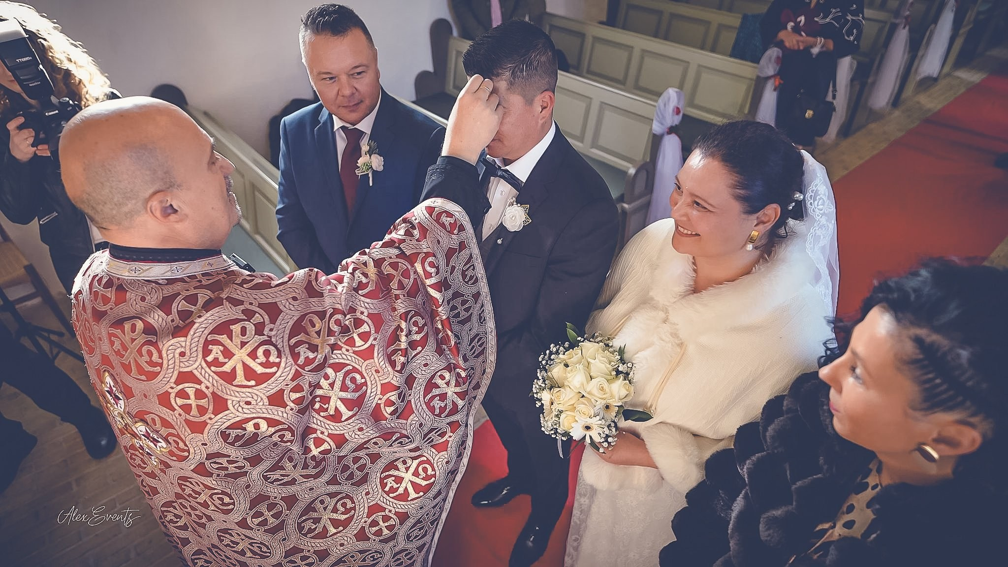 Vasile si Alina - Cununia religioasa Hadsted. Alex Events Photographer / Videographer in Denmark Horsens, Vejle, Odense, Aarhus. Wedding, Baptism, Photo Studio