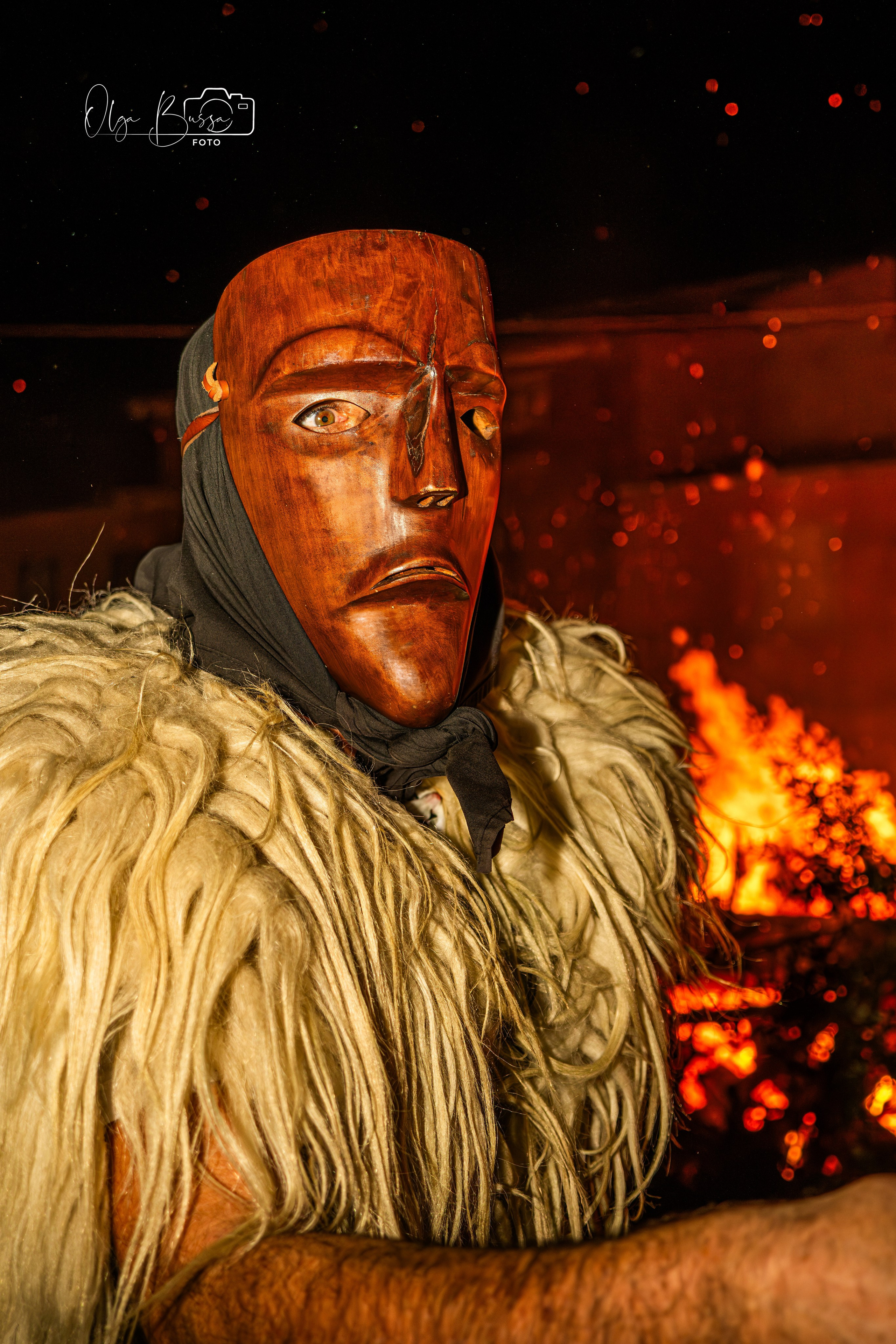 Carnevale. Olga Manukhina fotografo in Sardegna