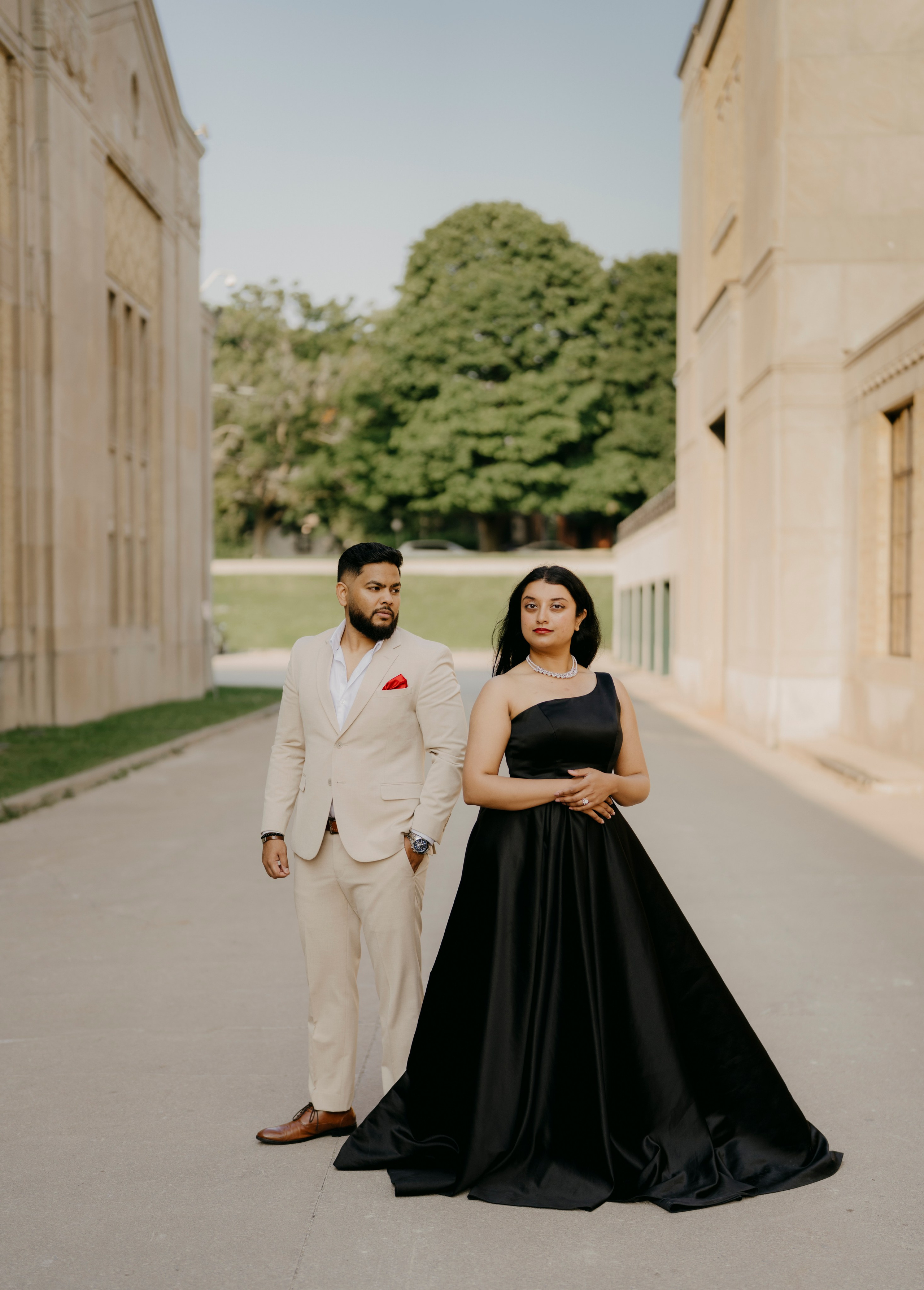 Couple Photoshoot at R.C. Harris Water Treatment Plant Toronto | Antevasi Studios