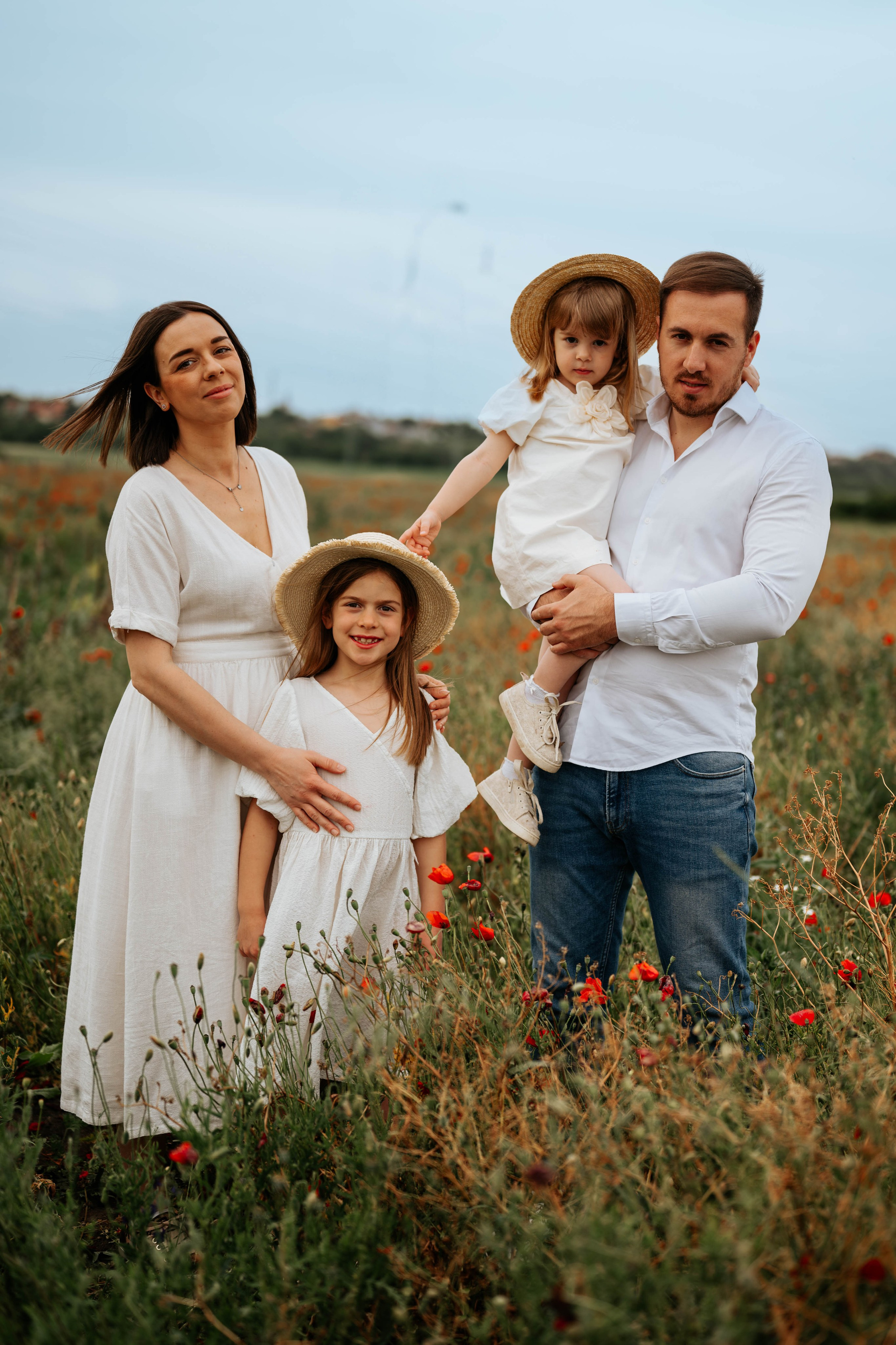 Hana, Una, Isidora i Bogdan - porodično fotografisanje. Dečiji i porodični fotograf