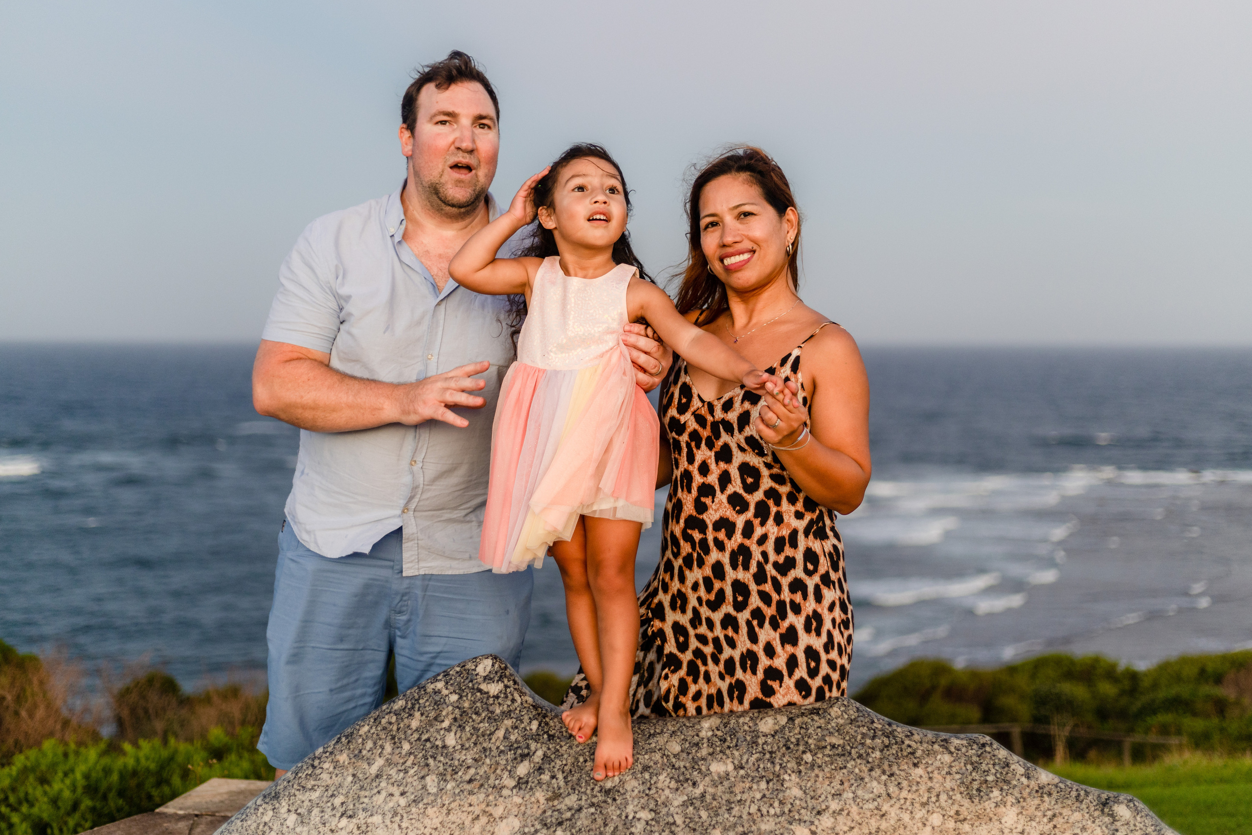 Golden hour photo session @Long Reef Beach. True Story Photography