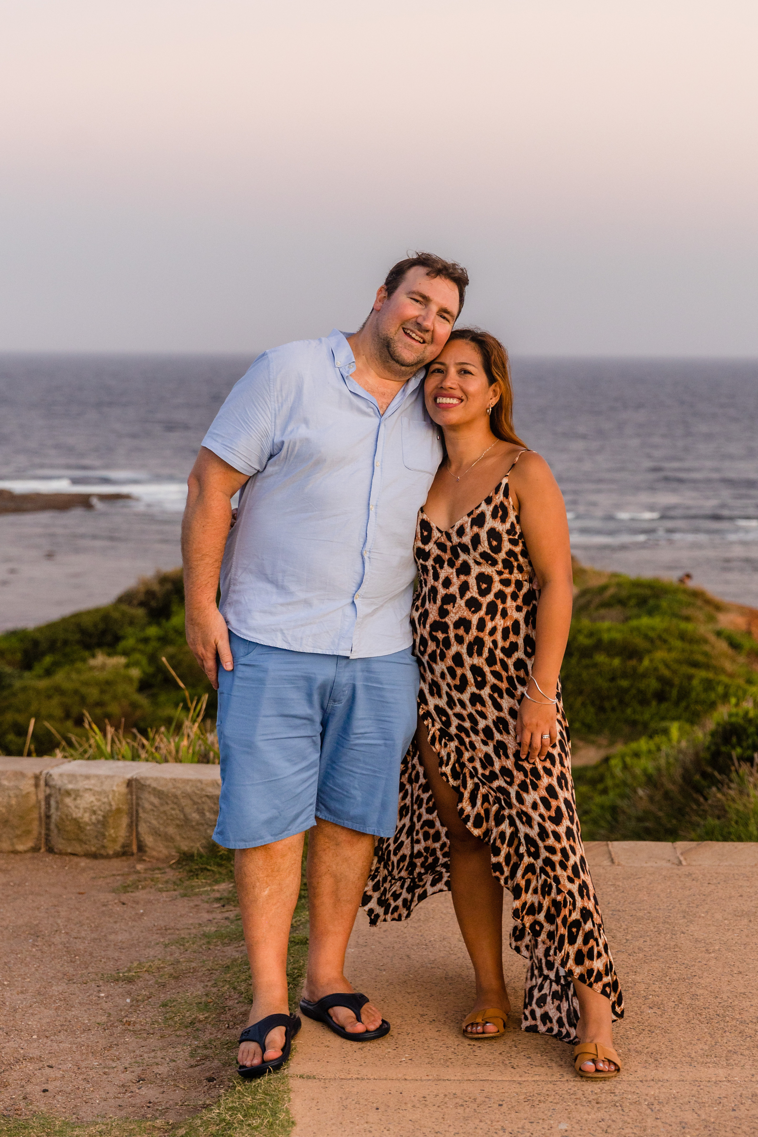 Golden hour photo session @Long Reef Beach. True Story Photography