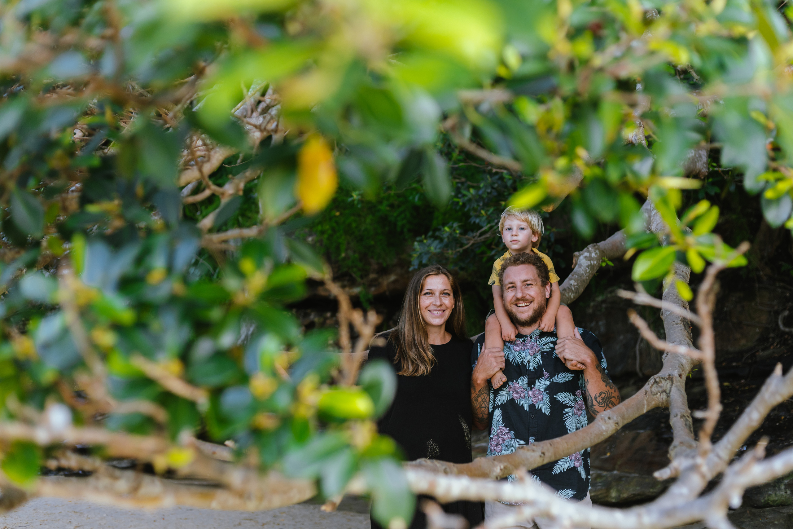 Evening photo session at @Collins Beach. True Story Photography
