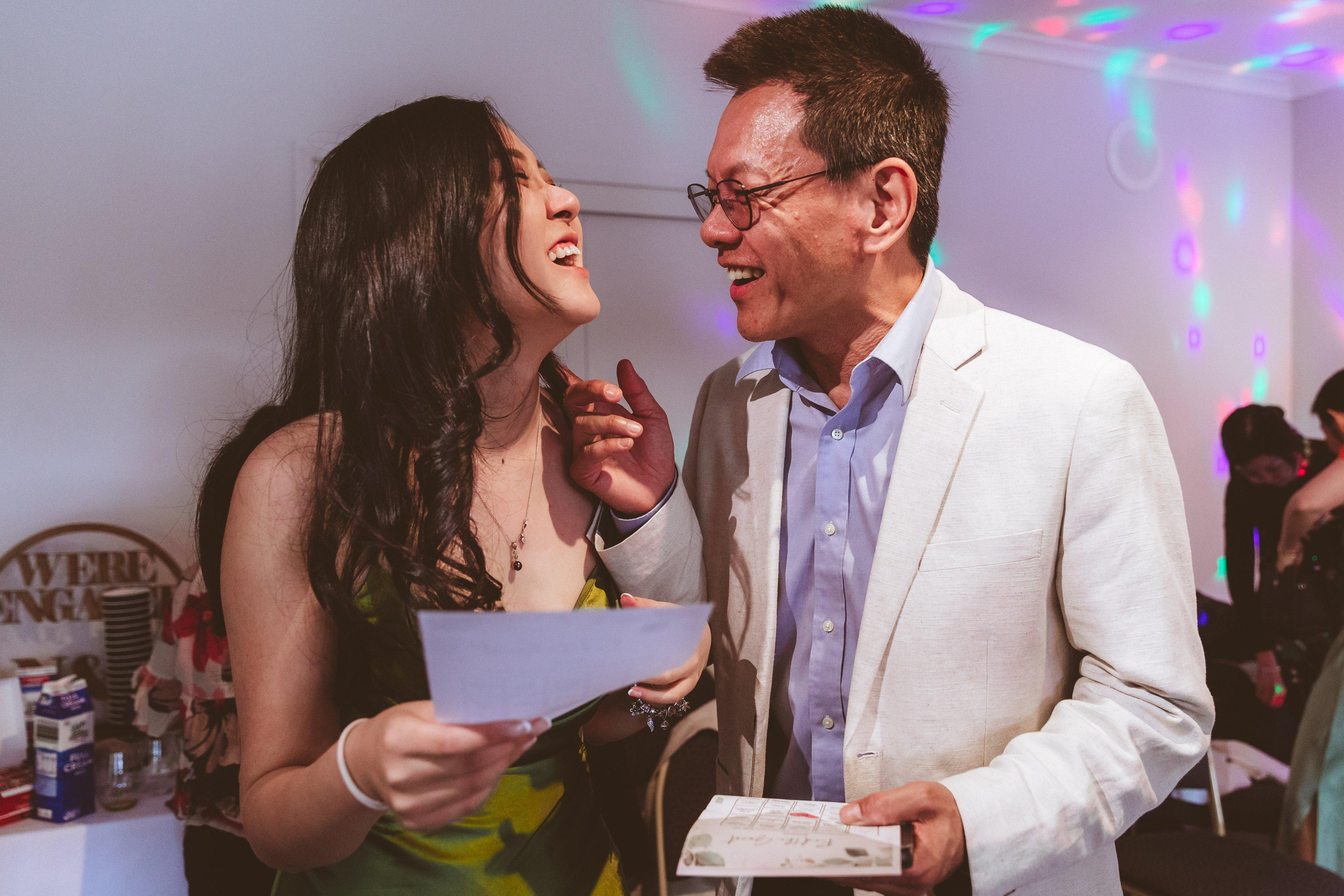 Neil and Natasha’s Engagement party. True Story Photography