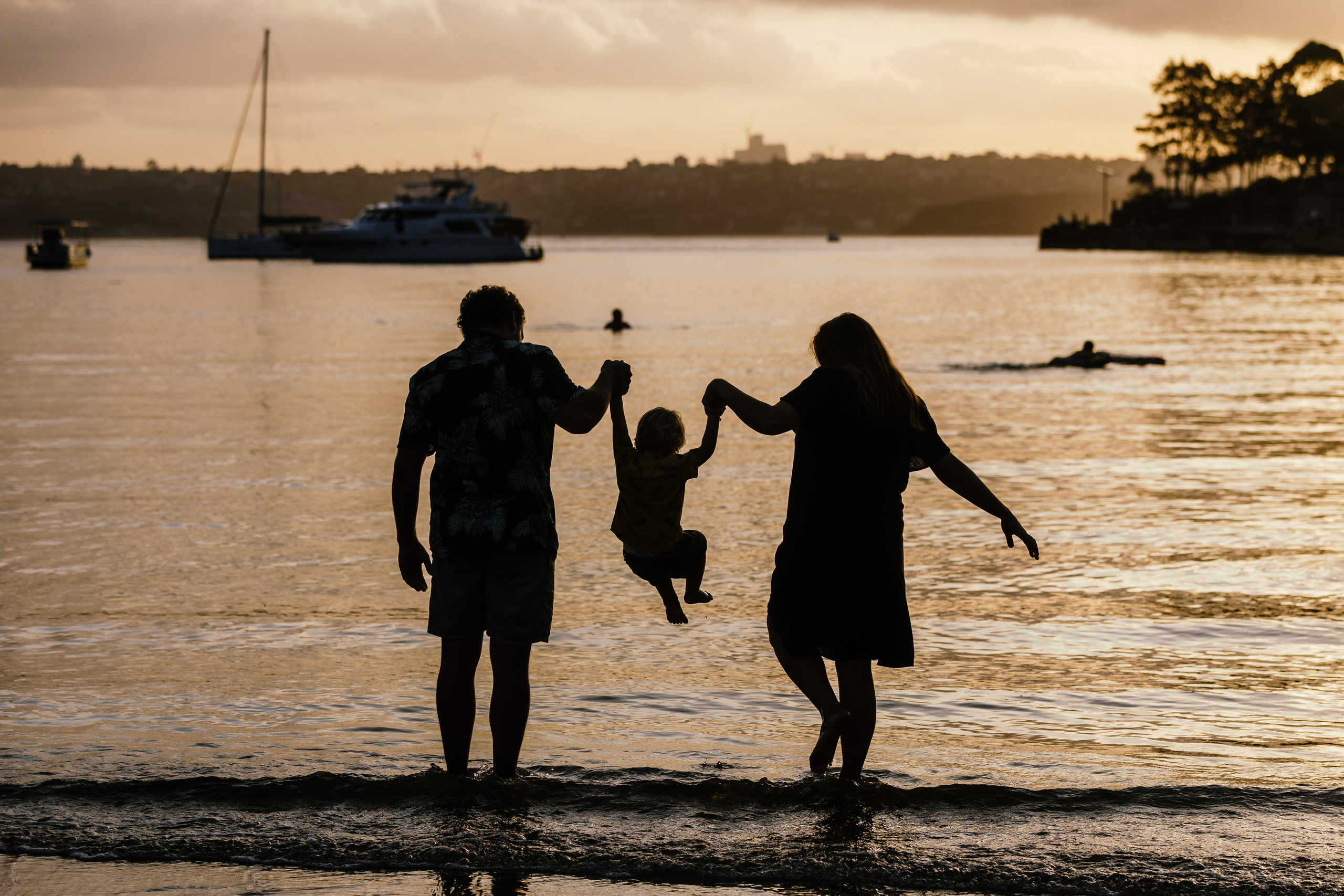Evening photo session at @Collins Beach. True Story Photography