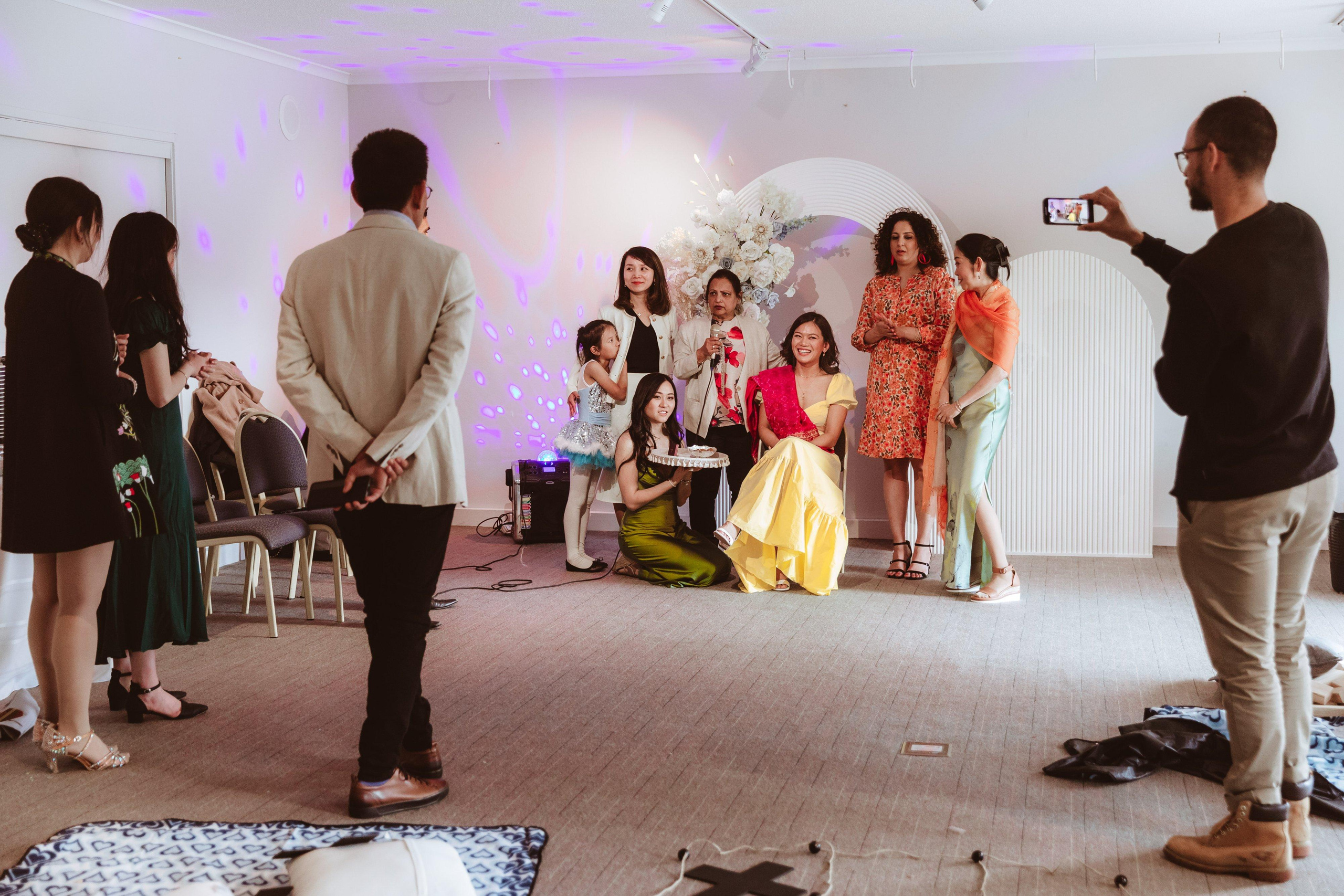 Neil and Natasha’s Engagement party. True Story Photography