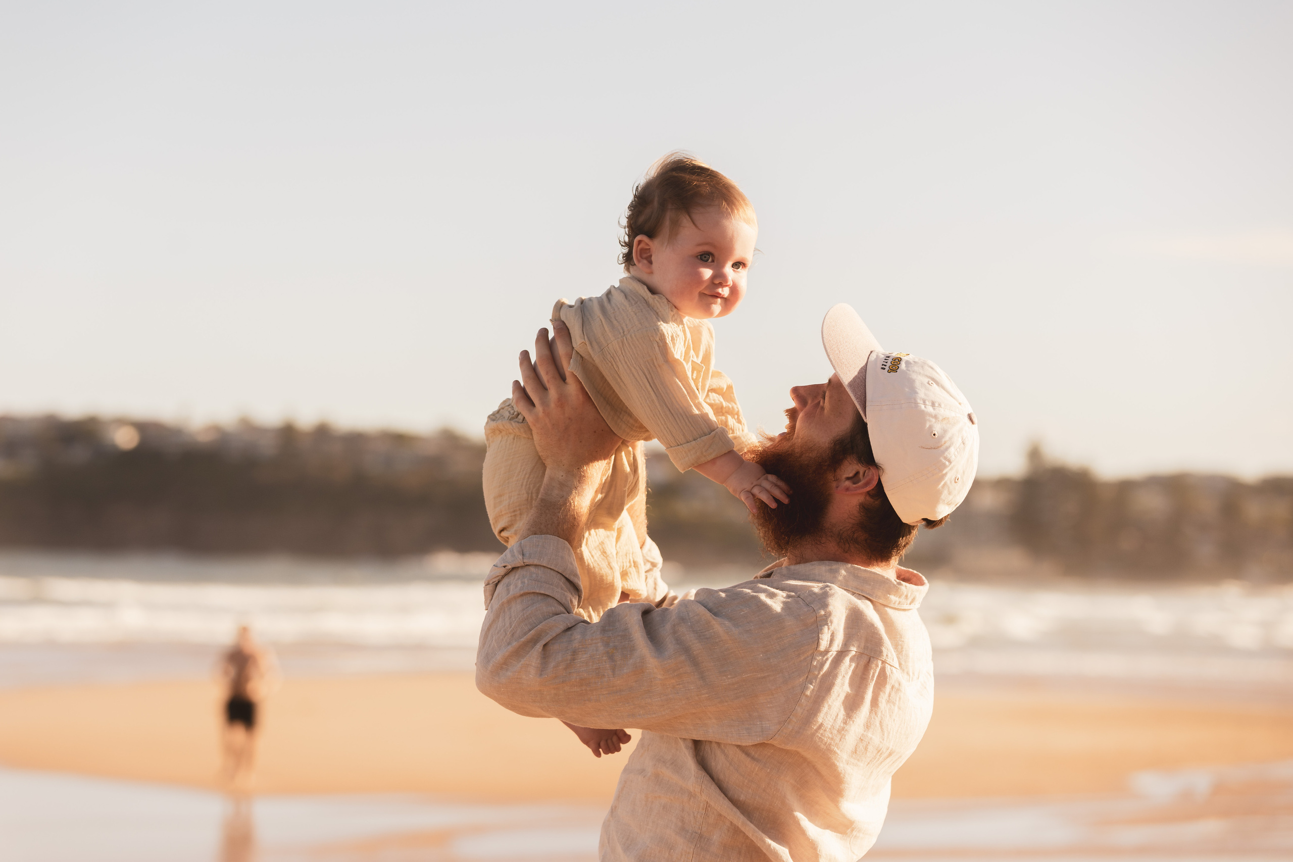Sunset photo session @Curl Curl North Beach. True Story Photography