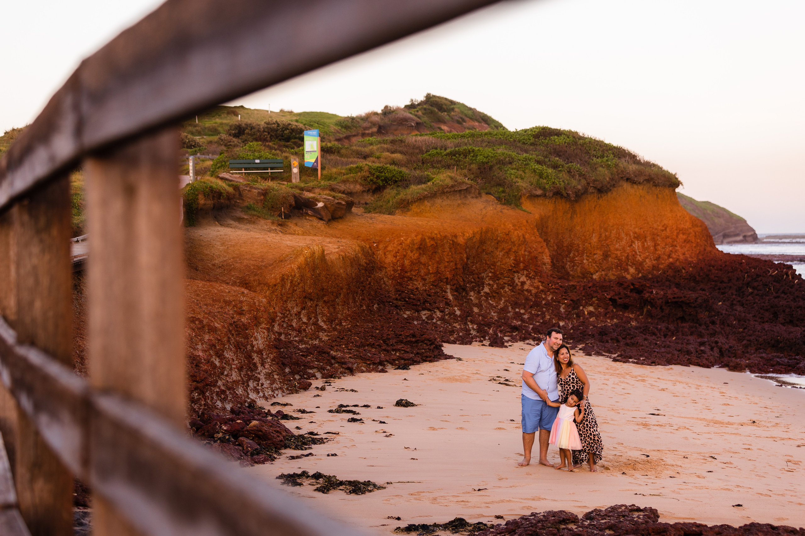 Golden hour photo session @Long Reef Beach. True Story Photography