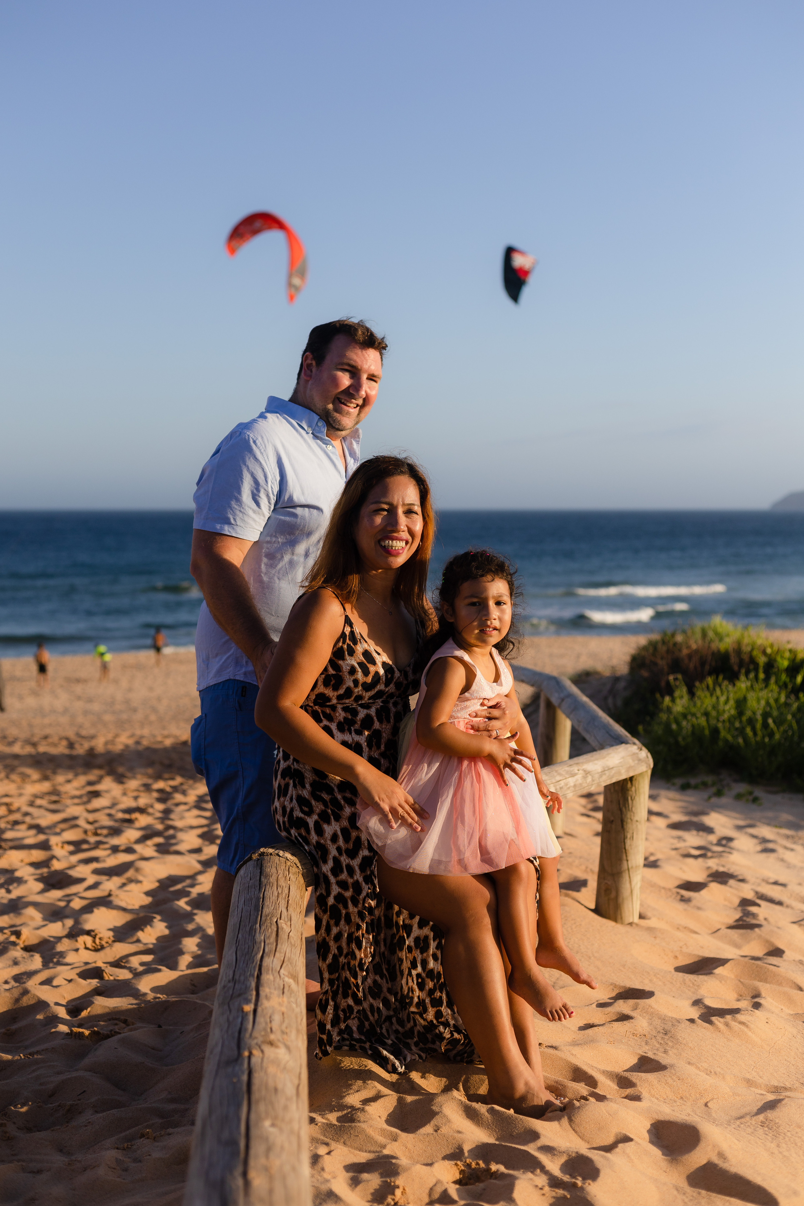 Golden hour photo session @Long Reef Beach. True Story Photography