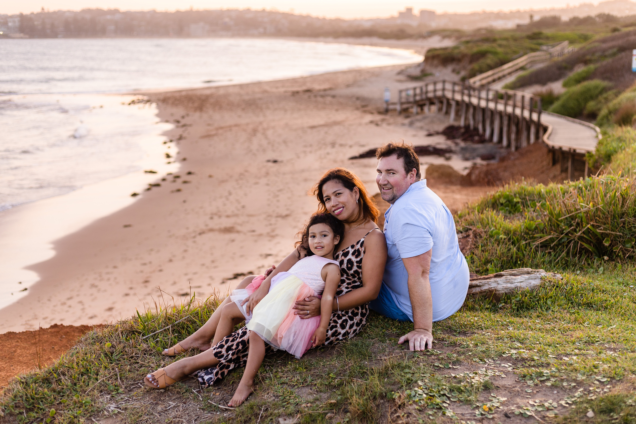 Golden hour photo session @Long Reef Beach. True Story Photography