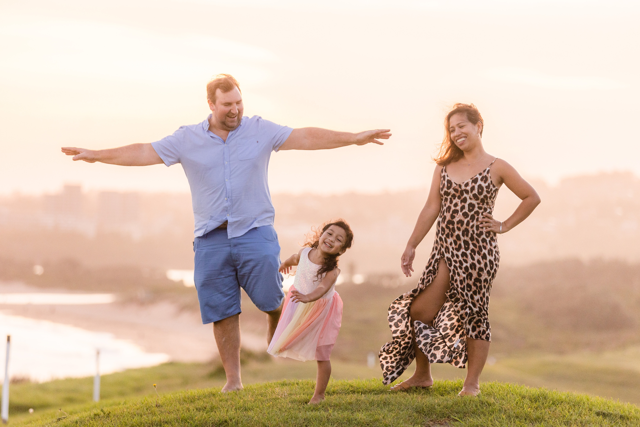 Golden hour photo session @Long Reef Beach. True Story Photography