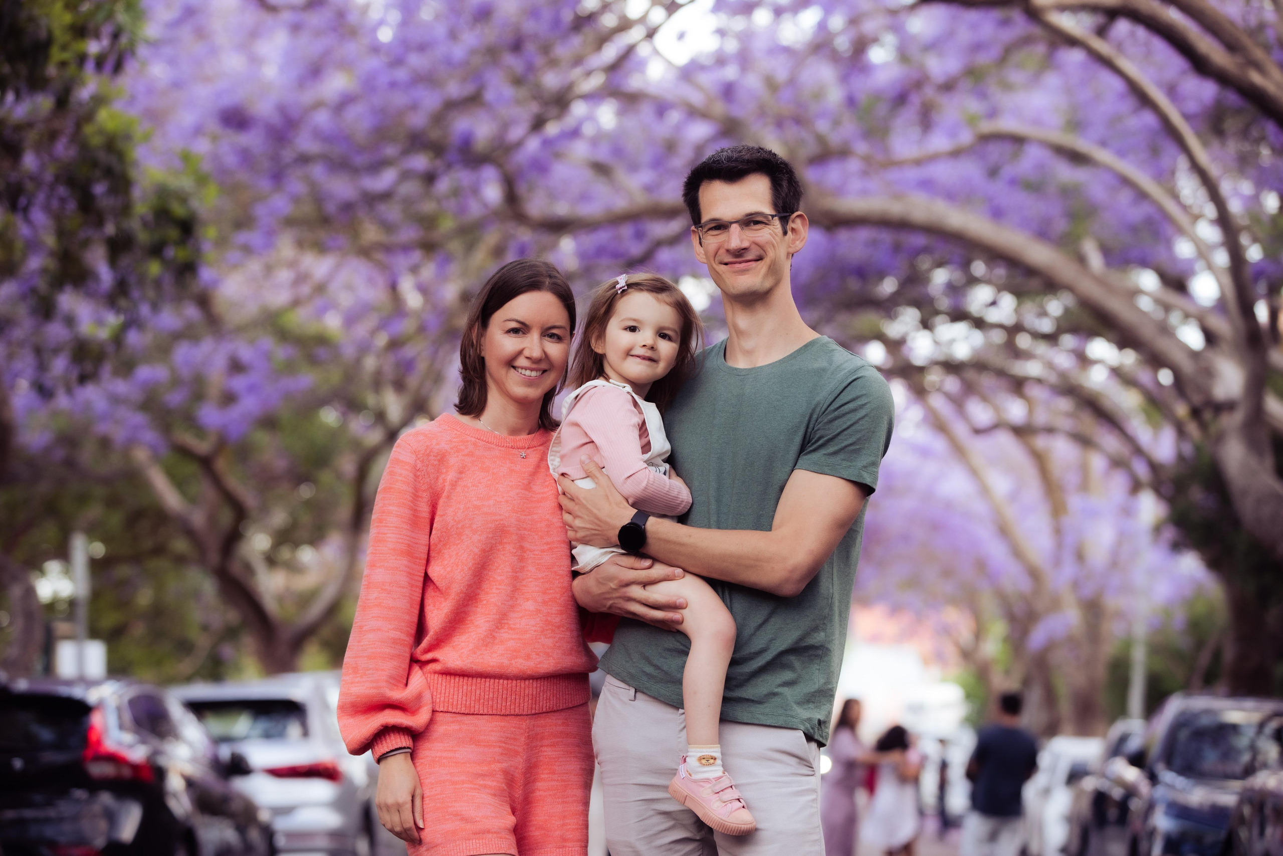 Jacarranda Blooming. True Story Photography