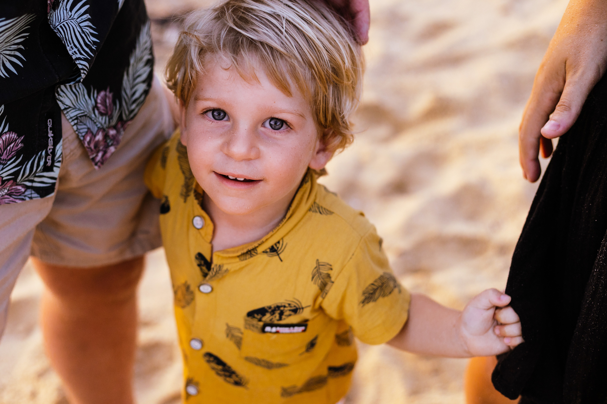 Evening photo session at @Collins Beach. True Story Photography