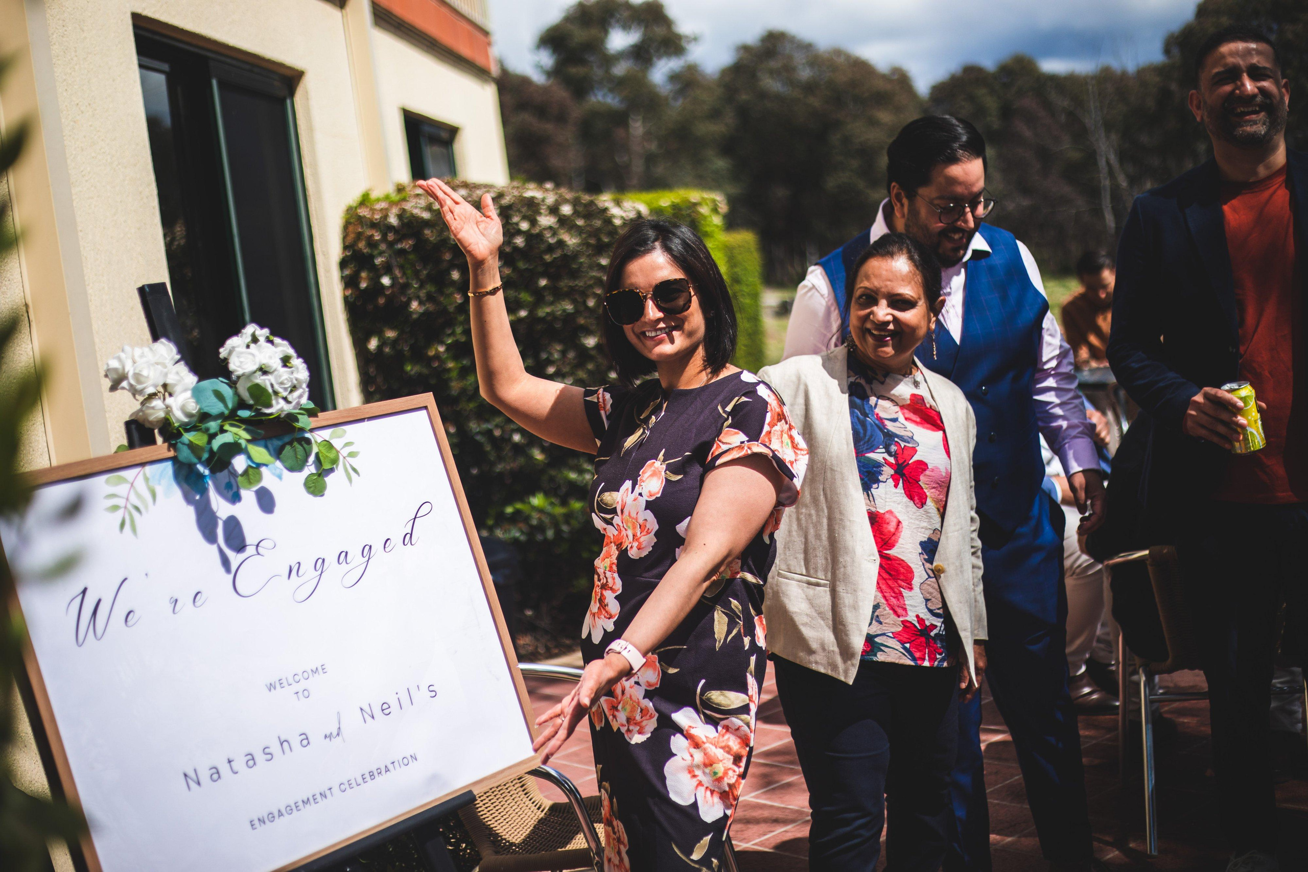 Neil and Natasha’s Engagement party. True Story Photography