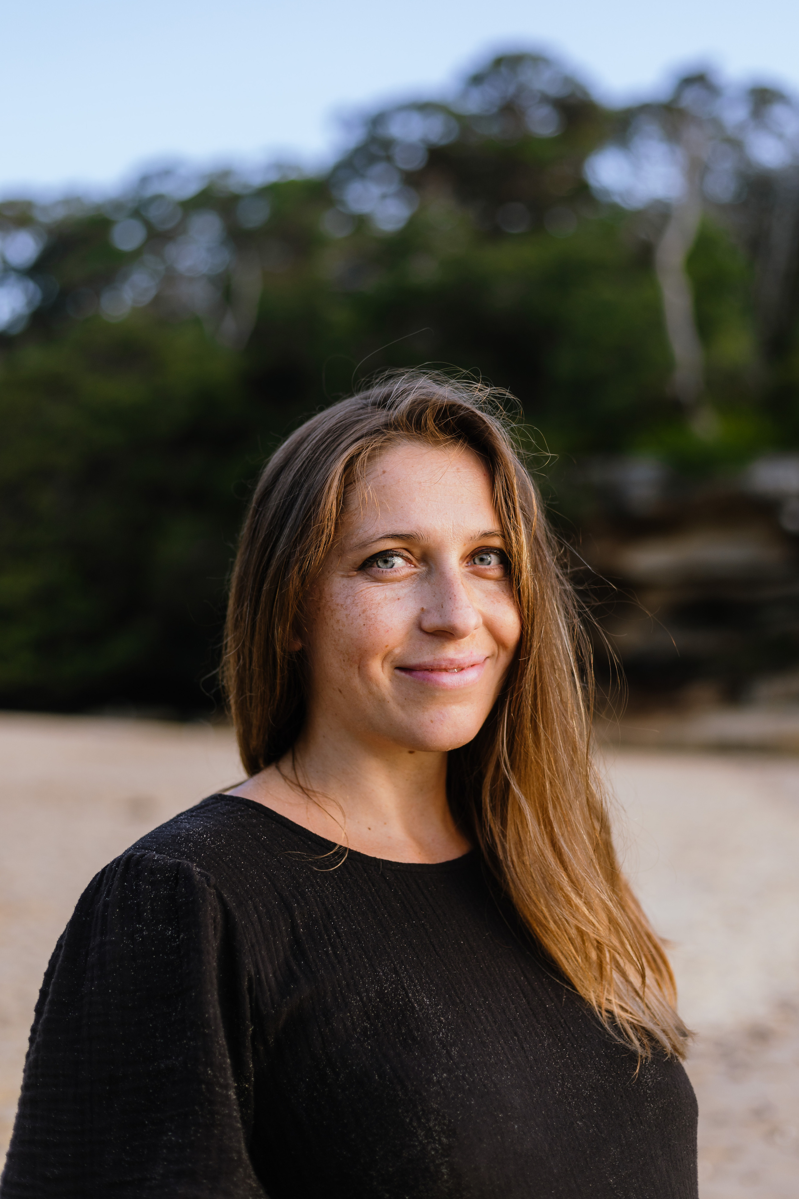 Evening photo session at @Collins Beach. True Story Photography