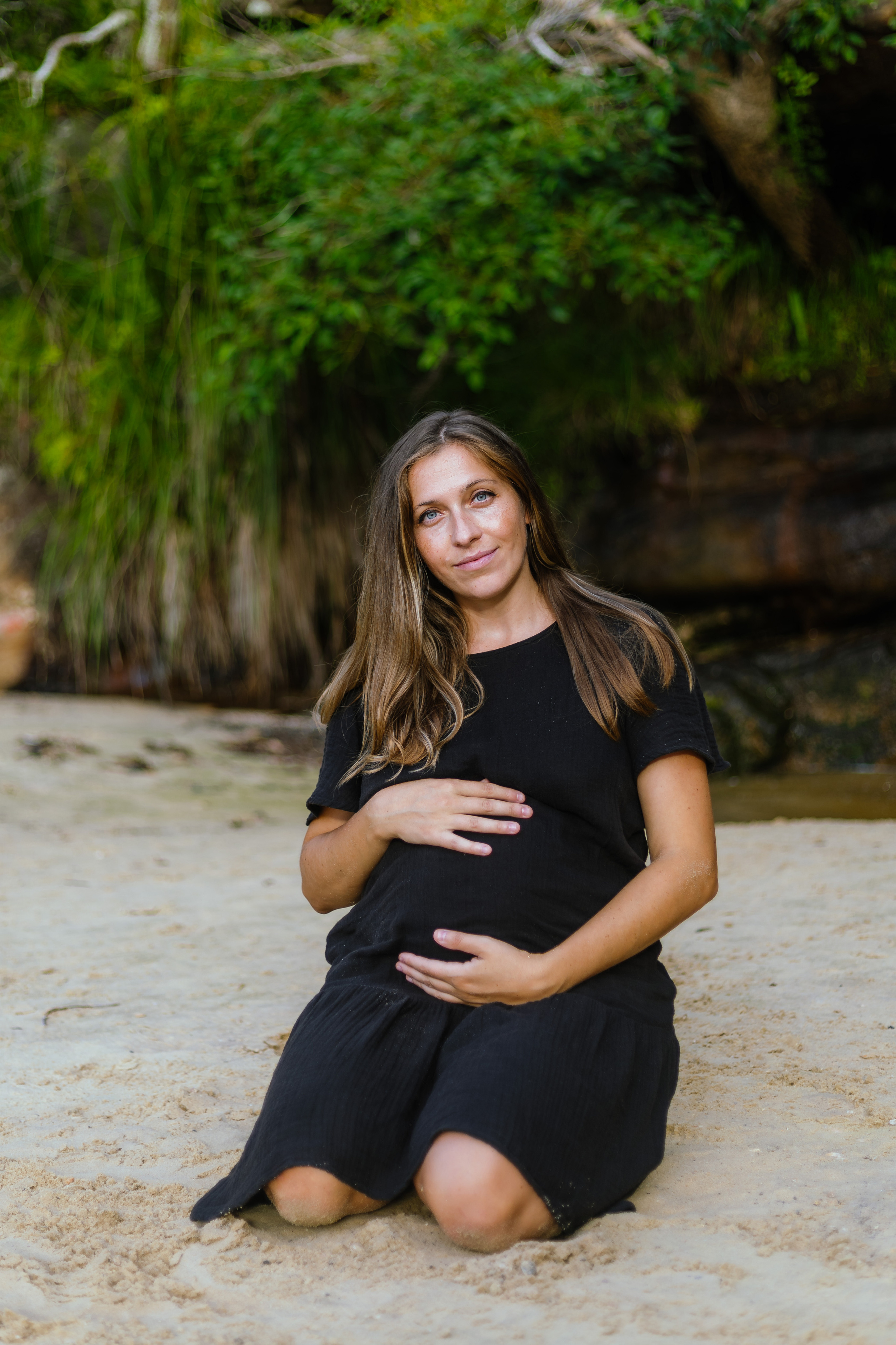 Evening photo session at @Collins Beach. True Story Photography