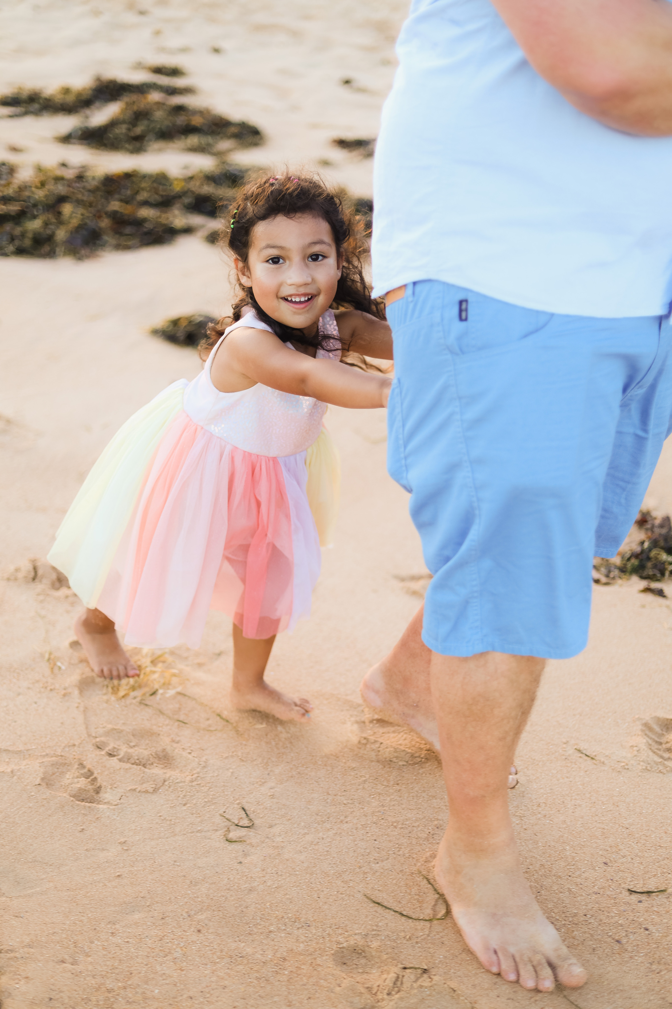Golden hour photo session @Long Reef Beach. True Story Photography