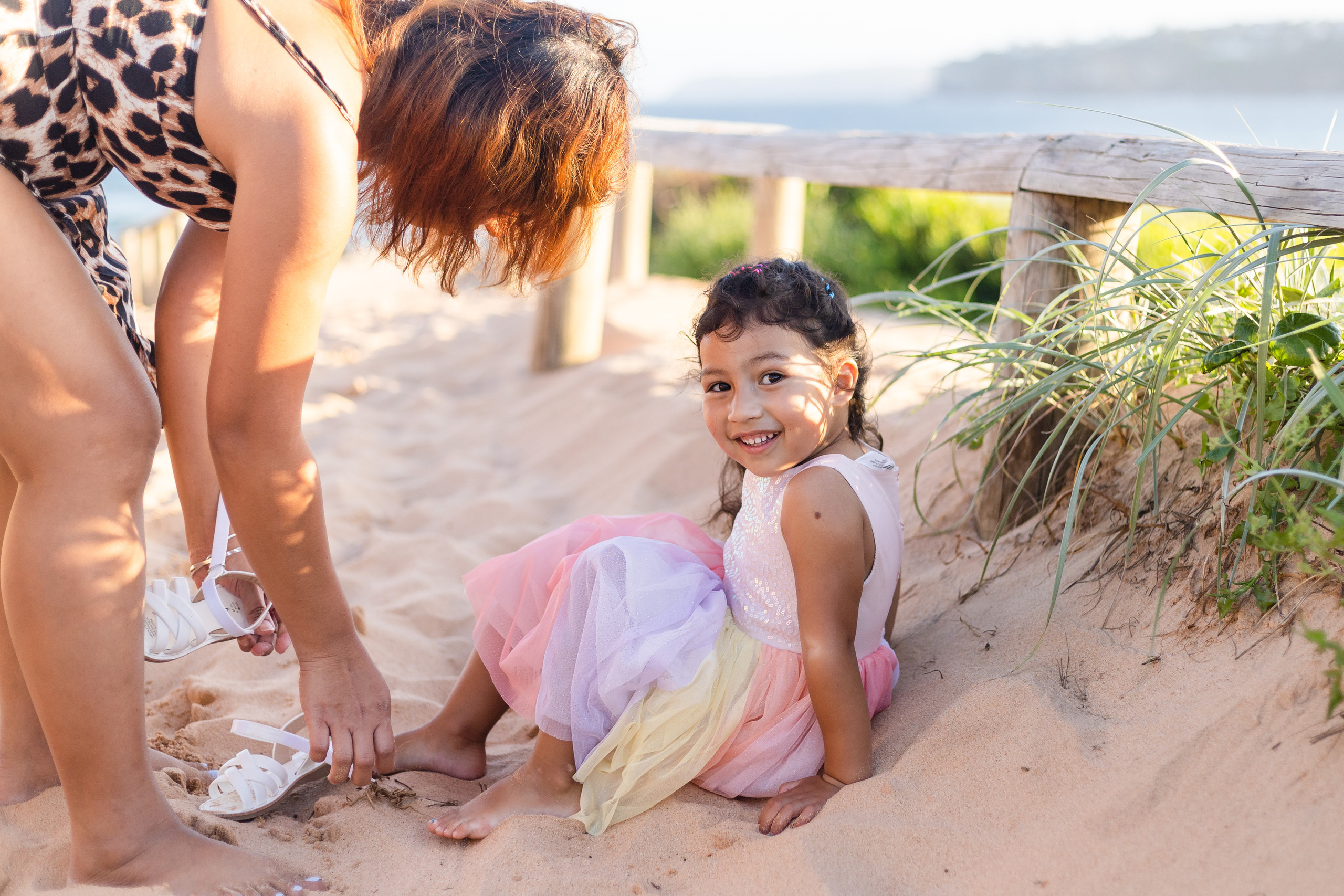 Golden hour photo session @Long Reef Beach. True Story Photography