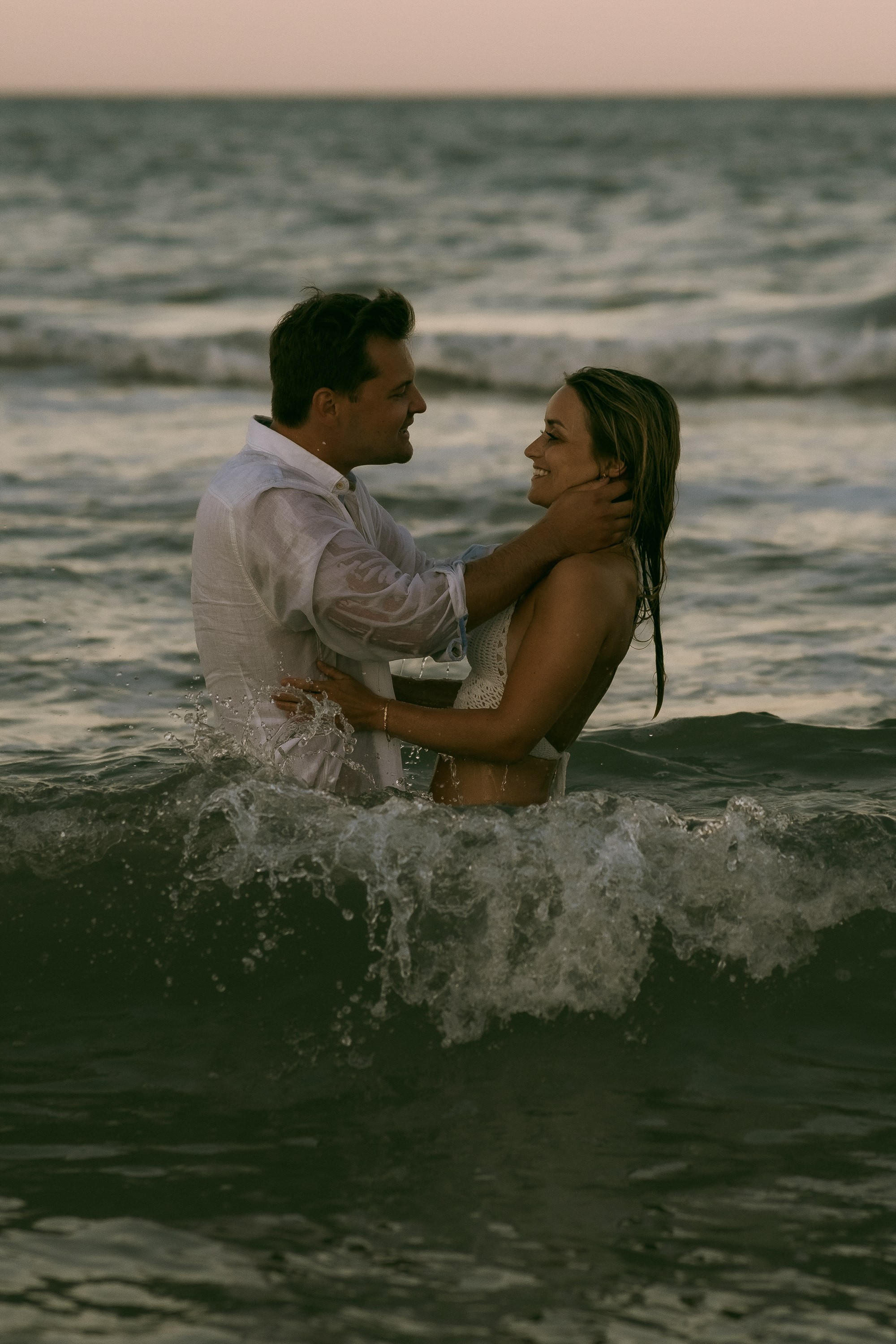 Love Story at Sunset in Torrevieja and Alicante | Romantic Photoshoot by Andrey Lukovnikov