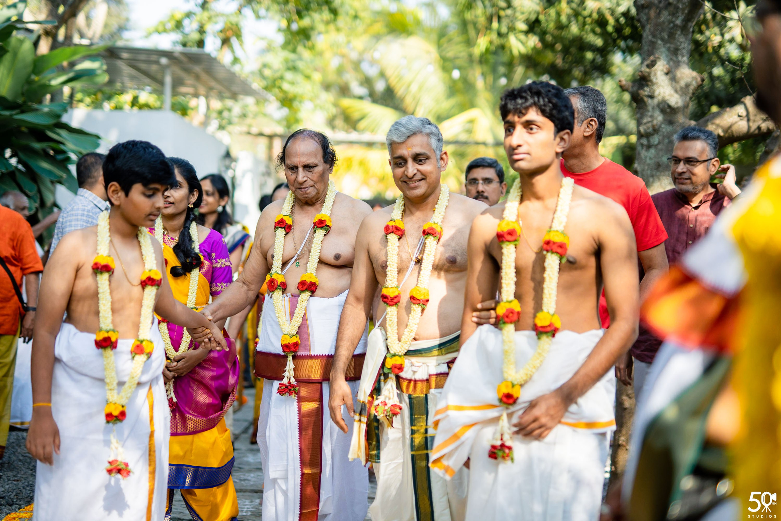 SANJAY AND SAKETH UPANAYANA. 50mm STUDIOS