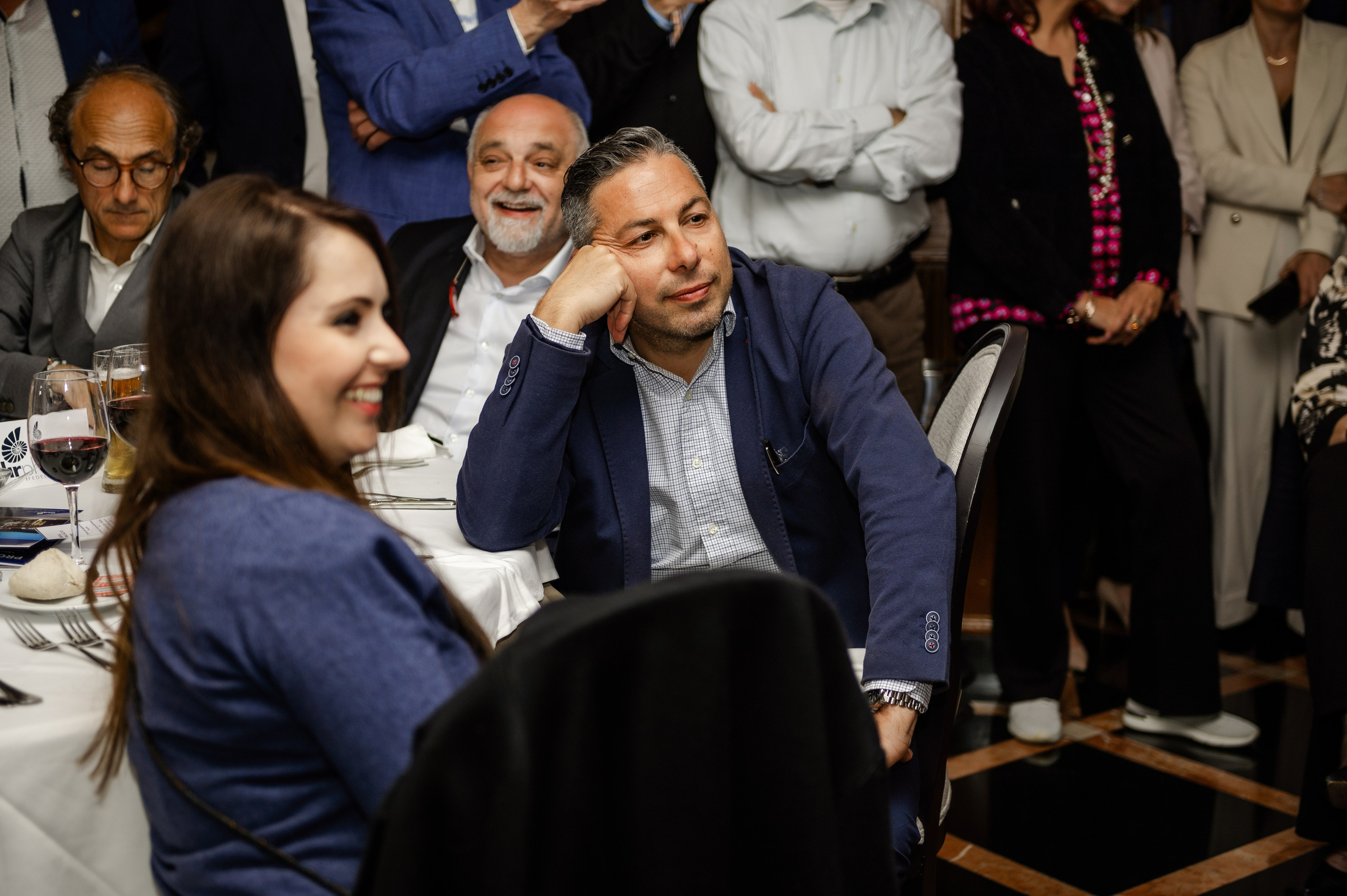 Corporate party at the restaurant — Pharma. Ваш фотограф в Лиссабоне — Анна Белова