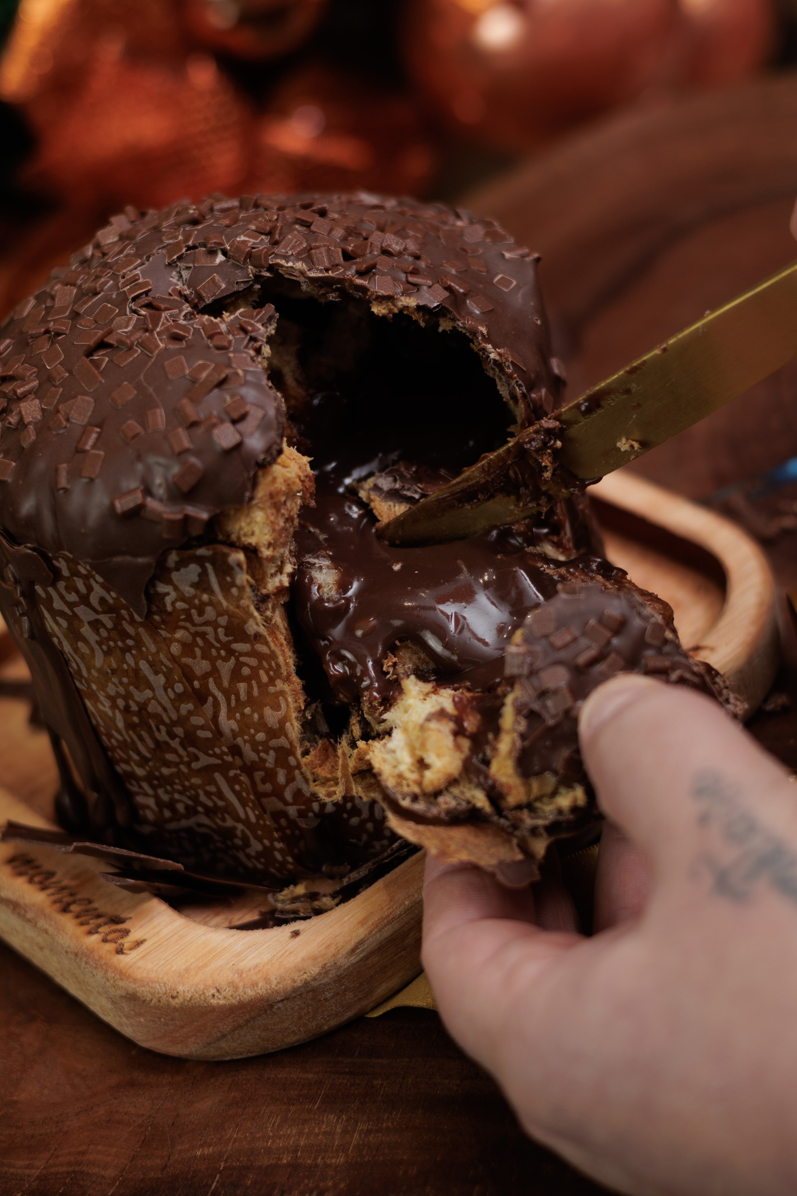 Fotografia de Panetone Artesanal | Nonna Maria Produtos Artesanais. Luan Hobold Fotografia