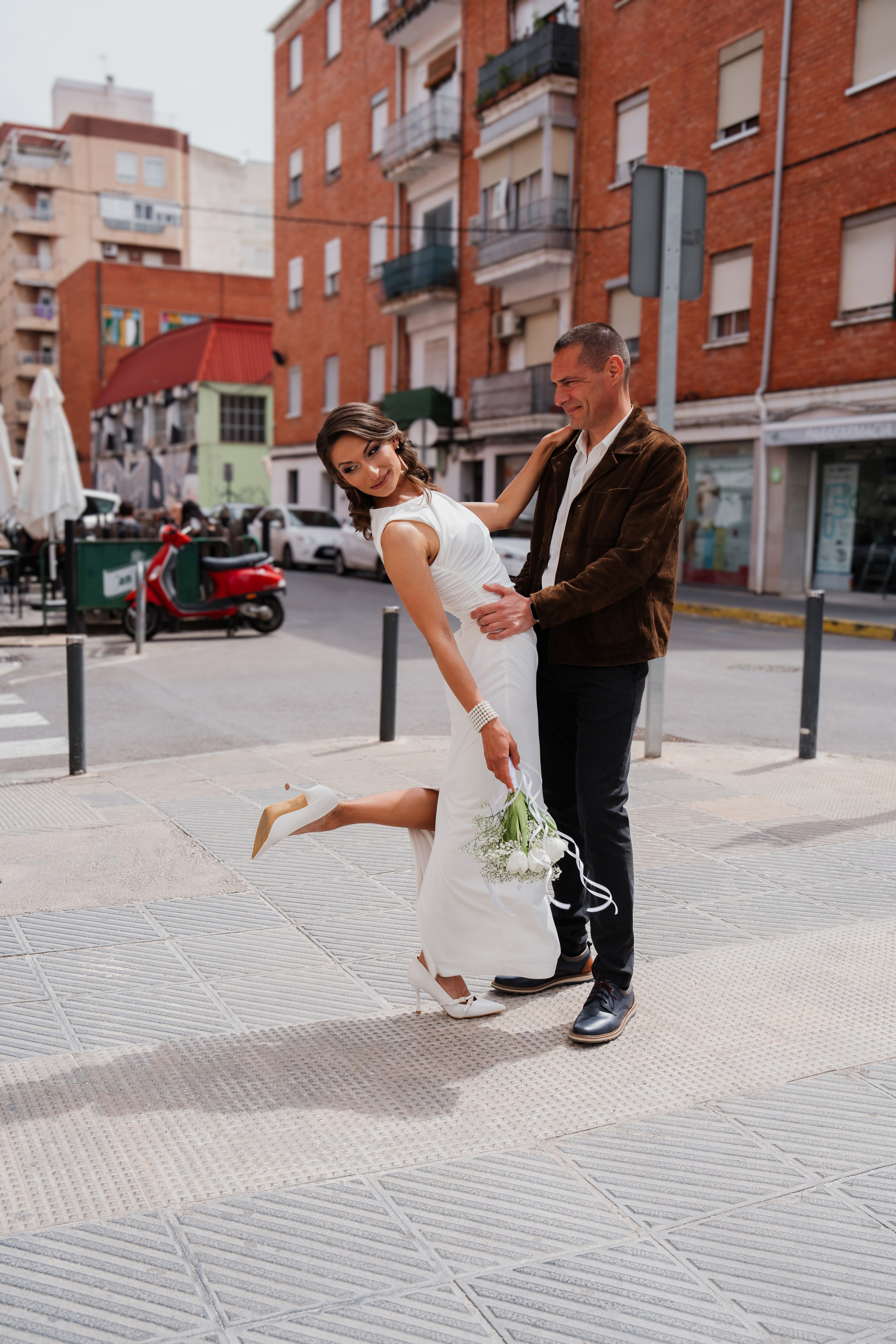 OKSI Y JAVI. Fotógrafa Olena Petryk. Realizo sesiones de fotos en Puerto de Sagunto