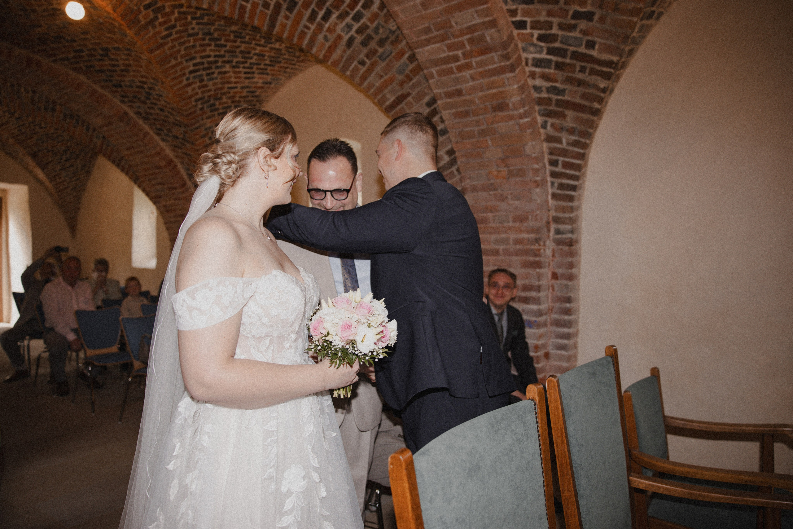 Lorena & Jan l Schloss Sythen. Hochzeitsfotografin Bochum | Halyna Reiche Fotografie NRW