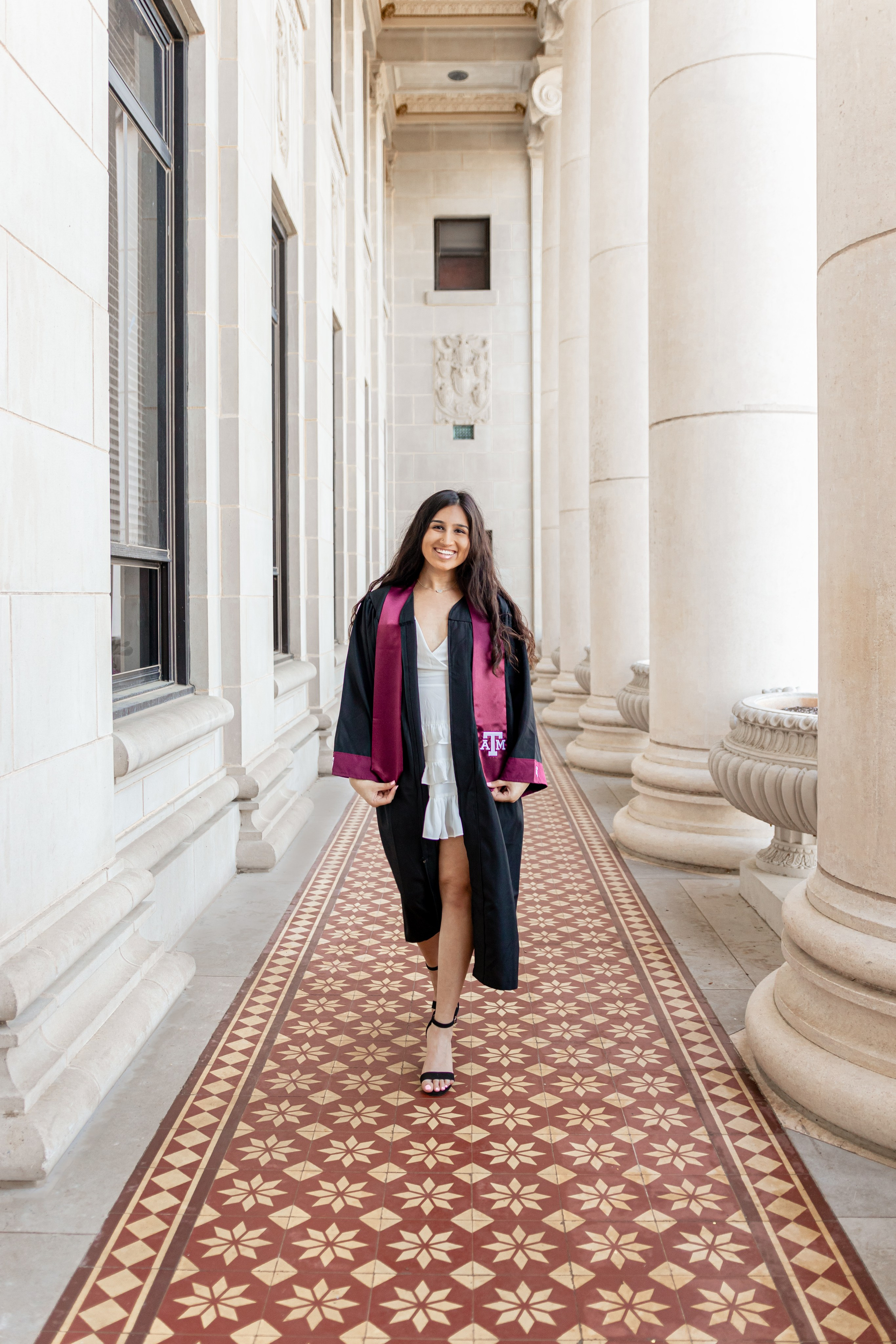 Arshia’s graduation photoshoot at Texas A&M University