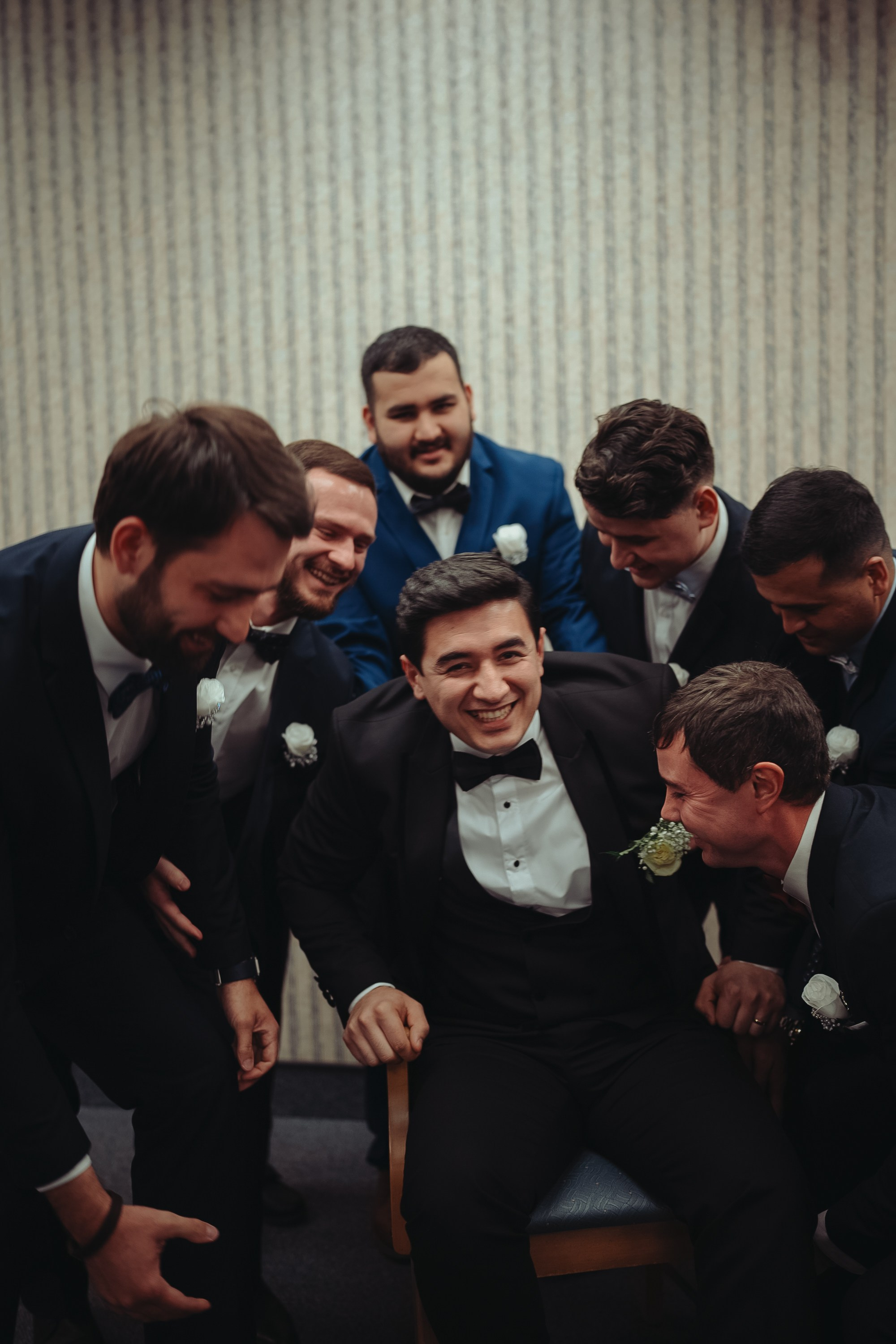 Brooklyn couple’s wedding talk. Portrait and wedding photographer in New York