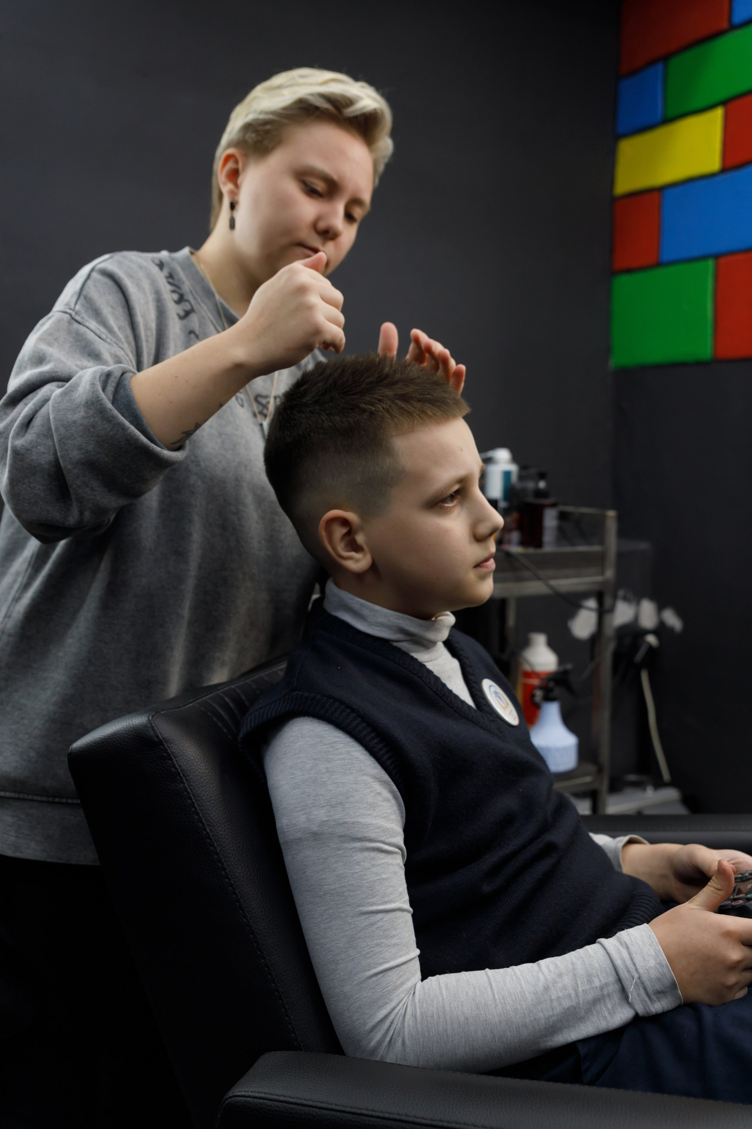 Barbershop. Photographer Anna Curly | Weddings and Events in Dubai