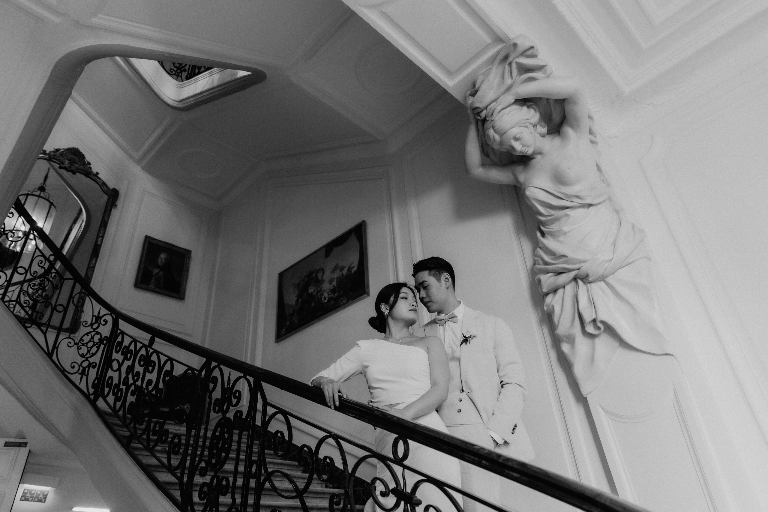 Свадьба в Alfred Sommier Париж | Свадебный фотограф в Париже. Свадебный фотограф в Париже