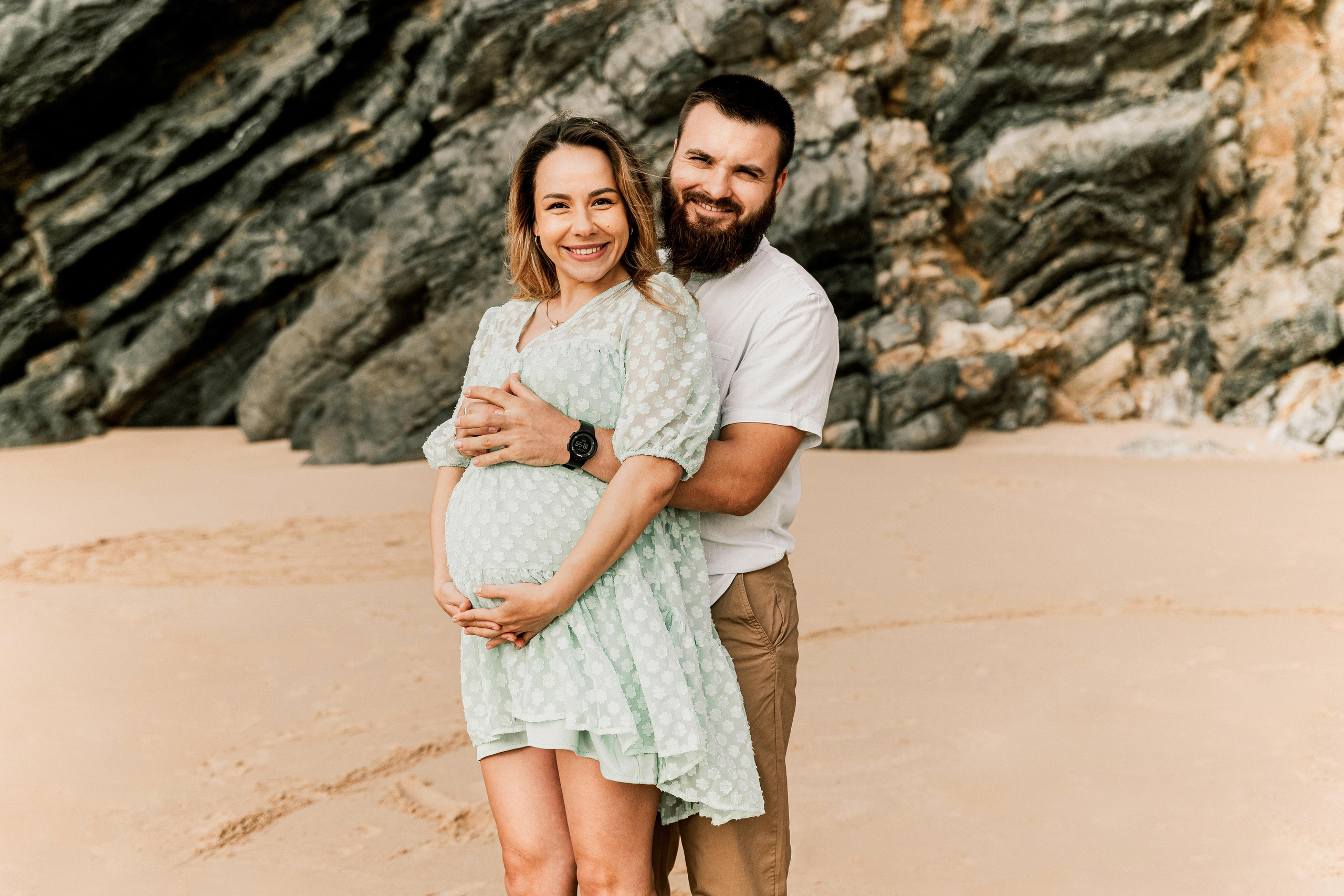Sessão Maternidade em Praia da Adraga. Fotografia e Filmes de Casamento de Luxo | Portugal & Destination Weddings | Ricardo & Mary Pictures