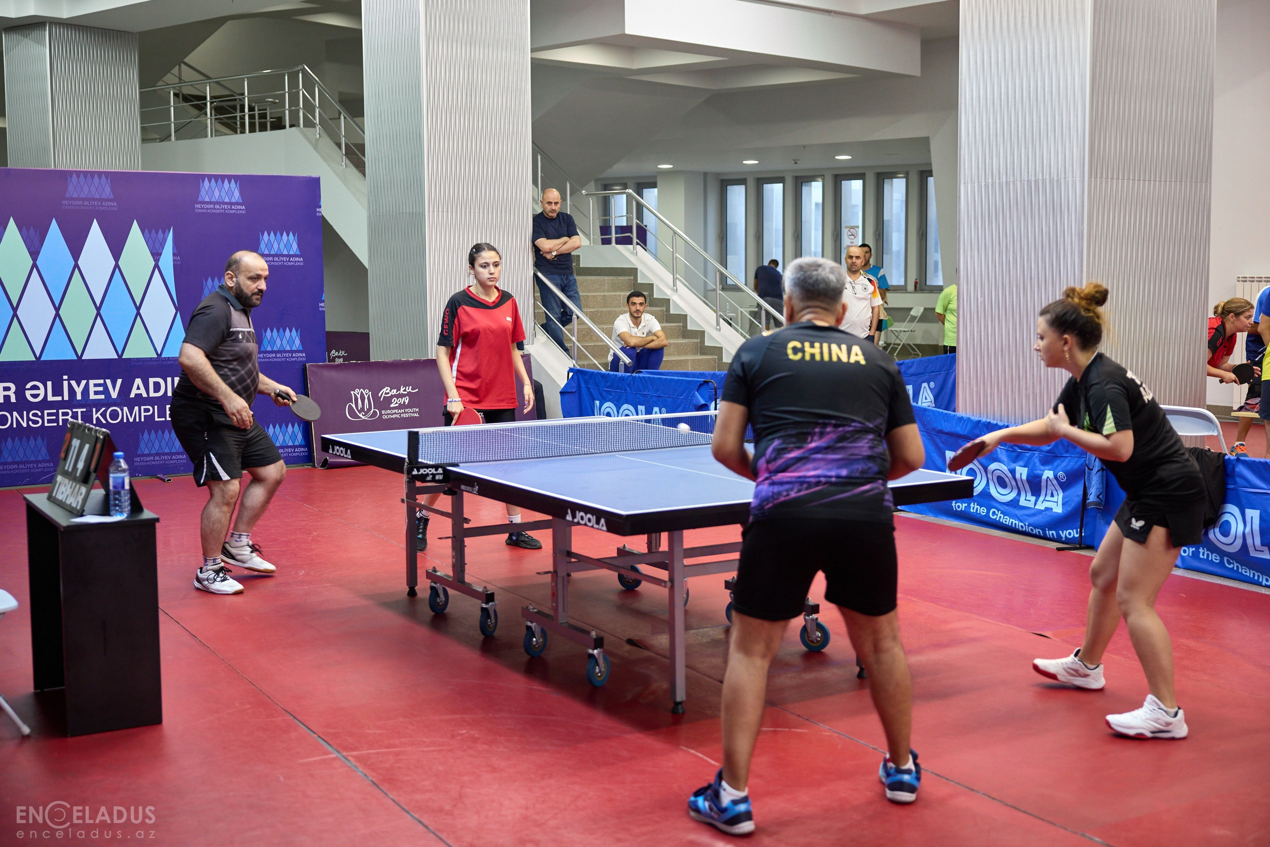 Table Tennis. Mix Tournament. Фотограф в Баку Kamran Enceladus