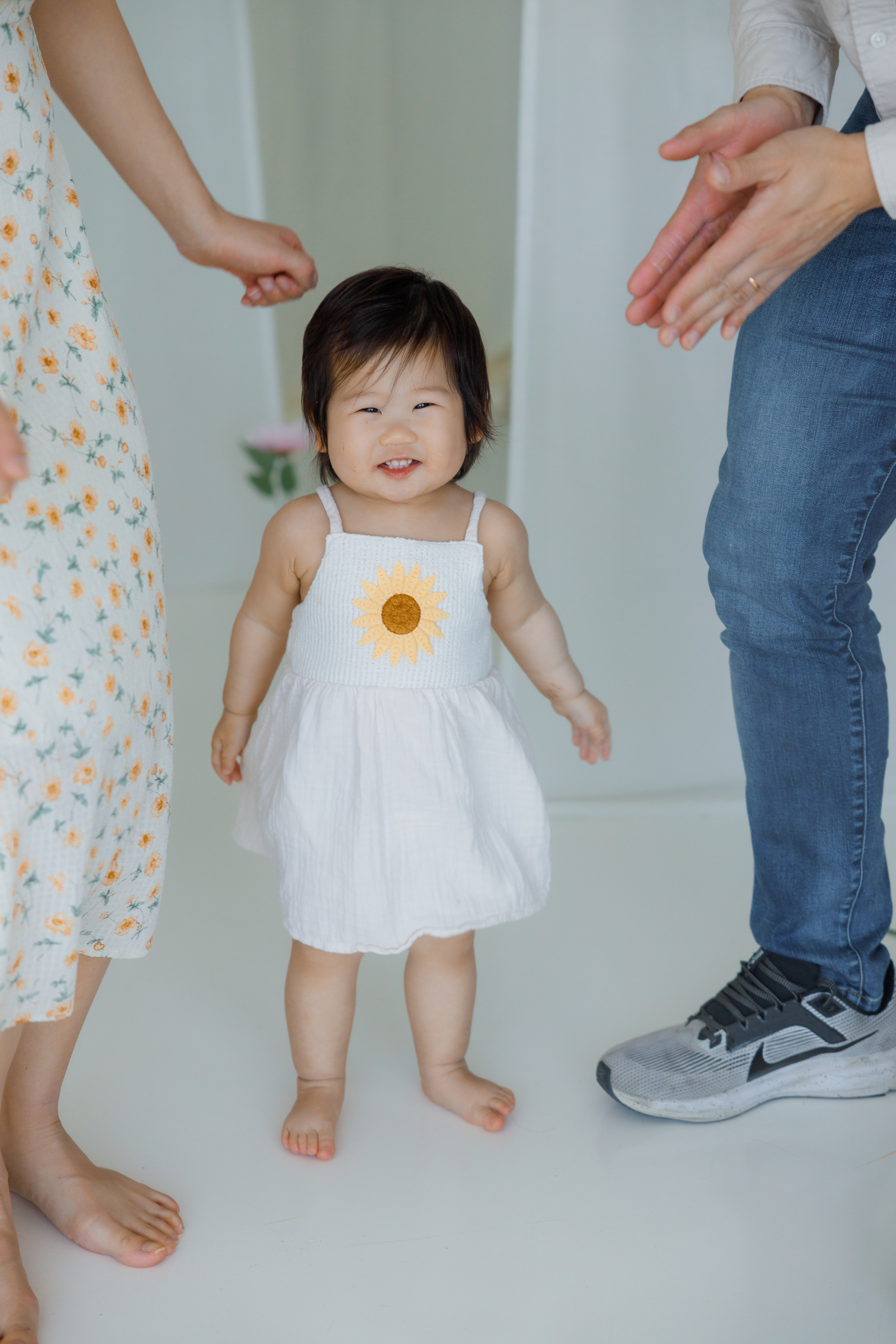 Nika’s family. Home