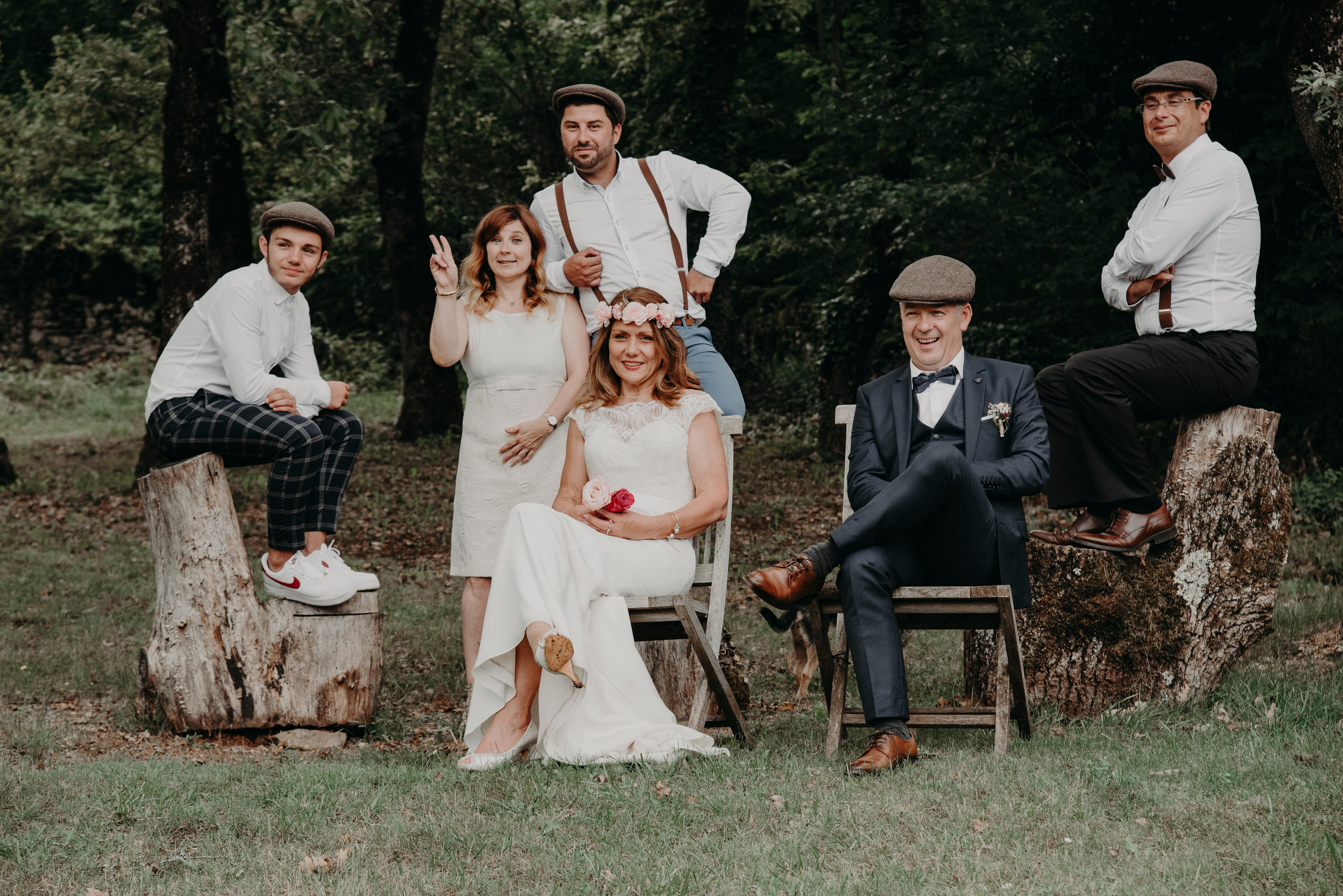 Bruna et Richard. Photoshoot in France
