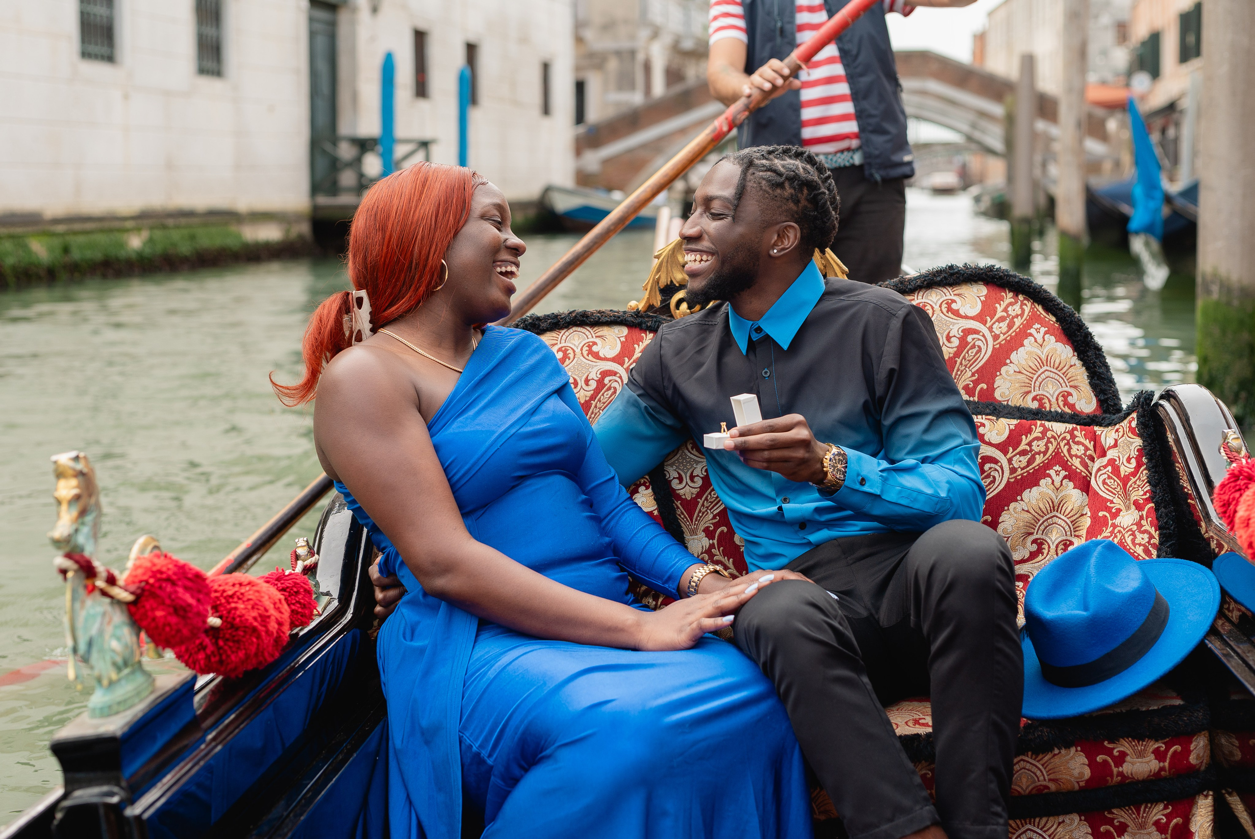 Proposal gondola. Фотограф в Венеции Anna Terzi