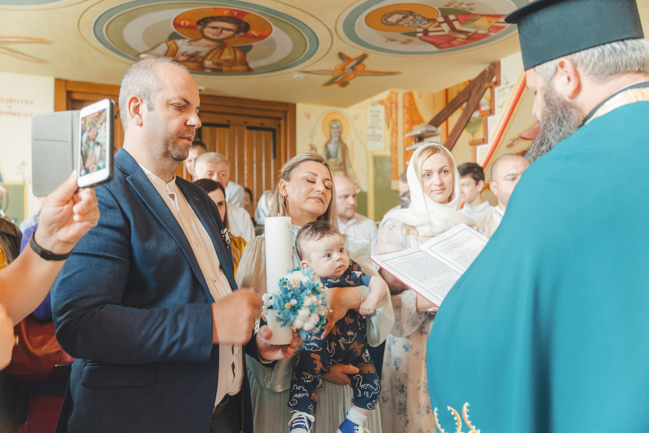 Théo Andrei`s Christening